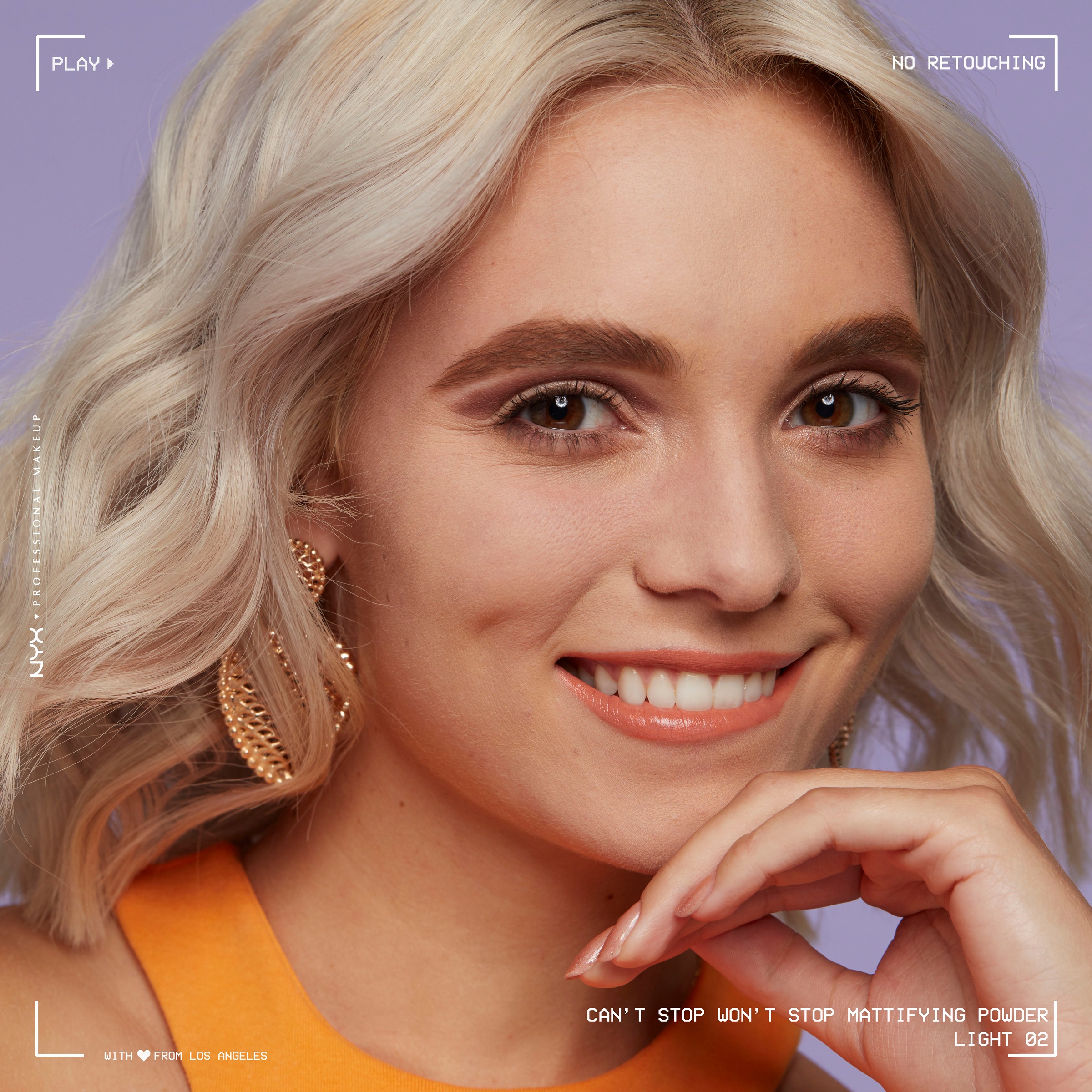 NYX Puder »Professional Makeup CSWS Mattifying Powder« Verschmiert nicht, deckt zuverlässig, setzt sich nicht ab, mattierend.