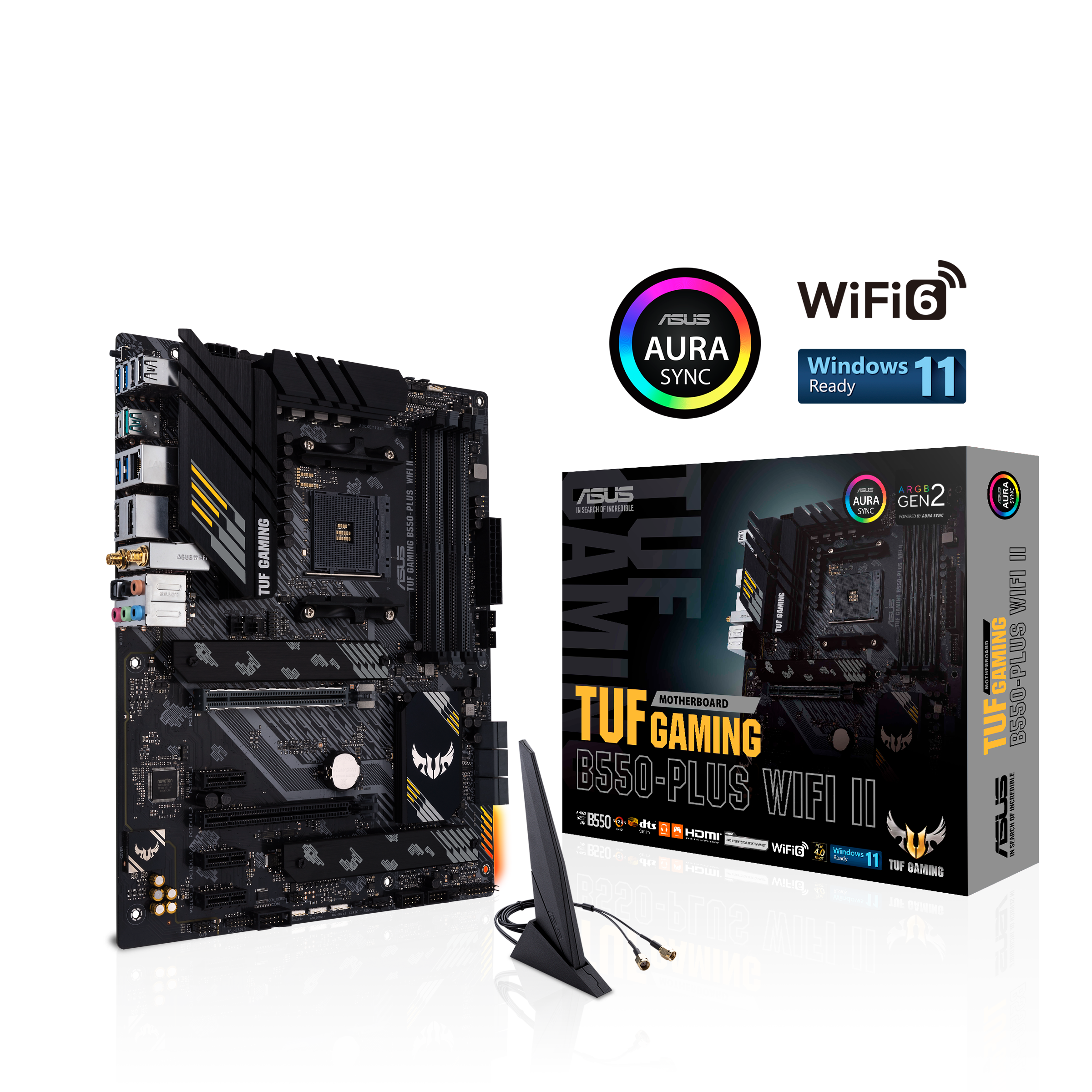 Asus Mainboard »TUF GAMING B550-PLUS WIFI II«