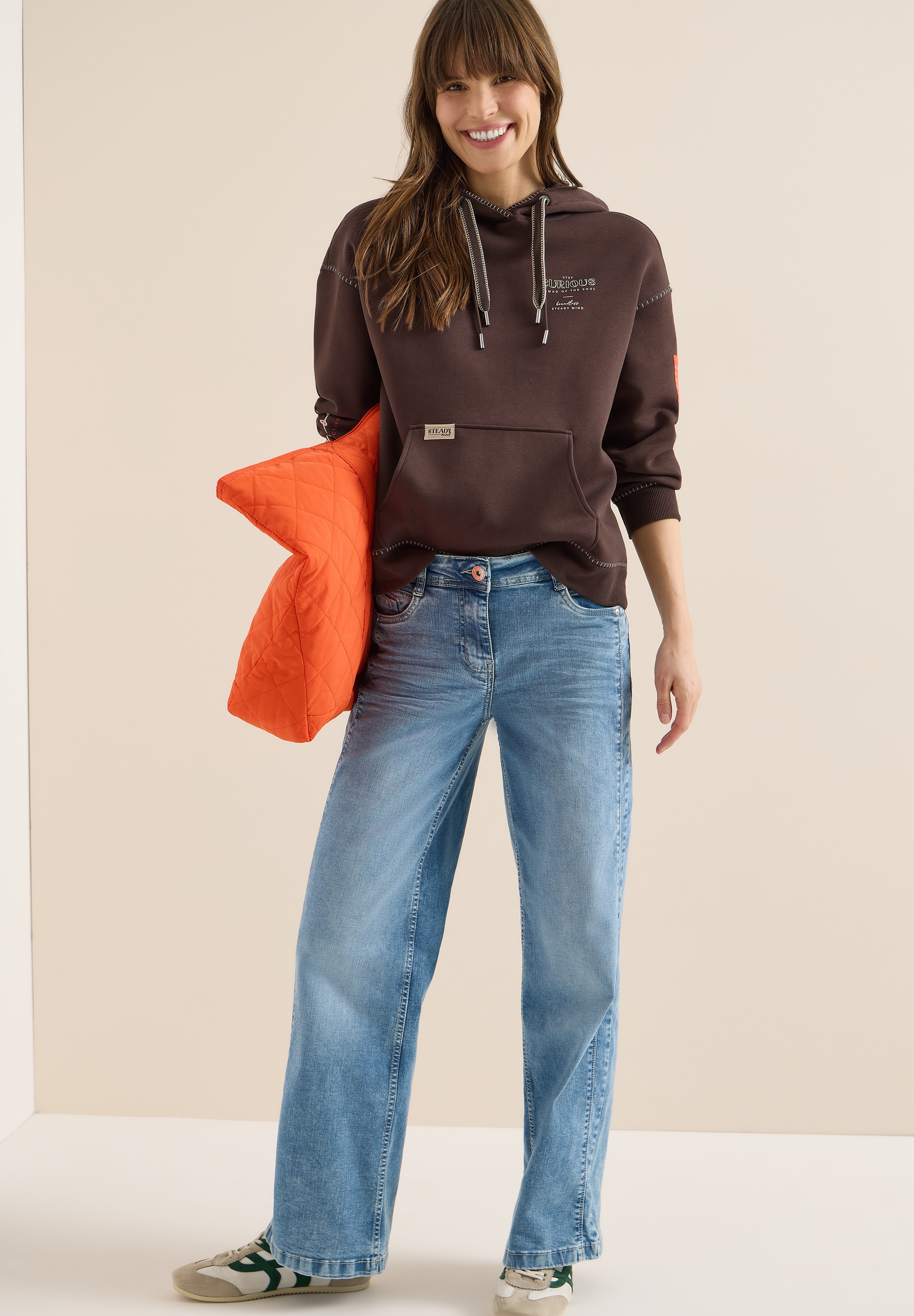 Cecil Sweatshirt , mit Kapuze
