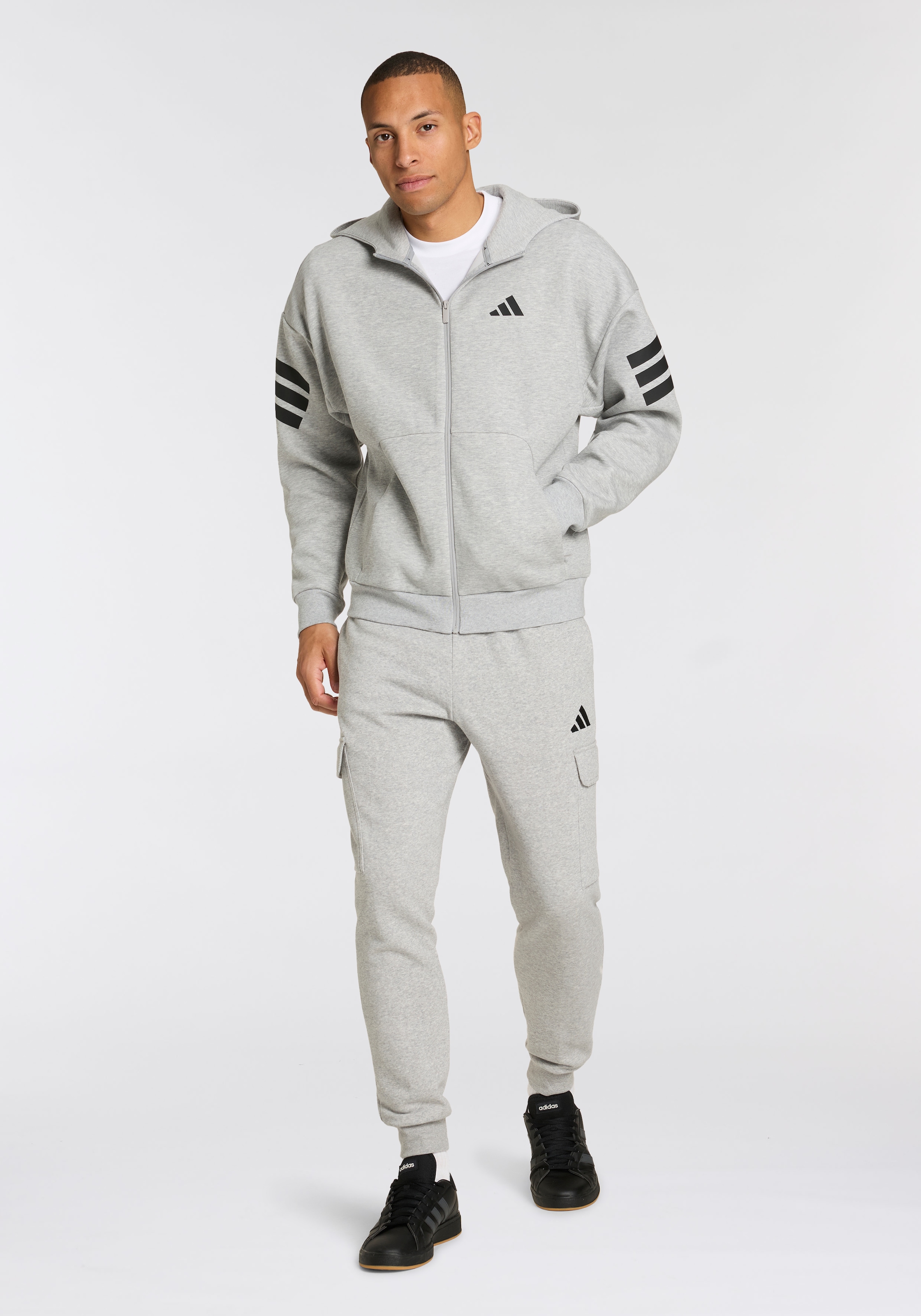 adidas Sportswear Kapuzensweatshirt »M FI 3S FZ«
