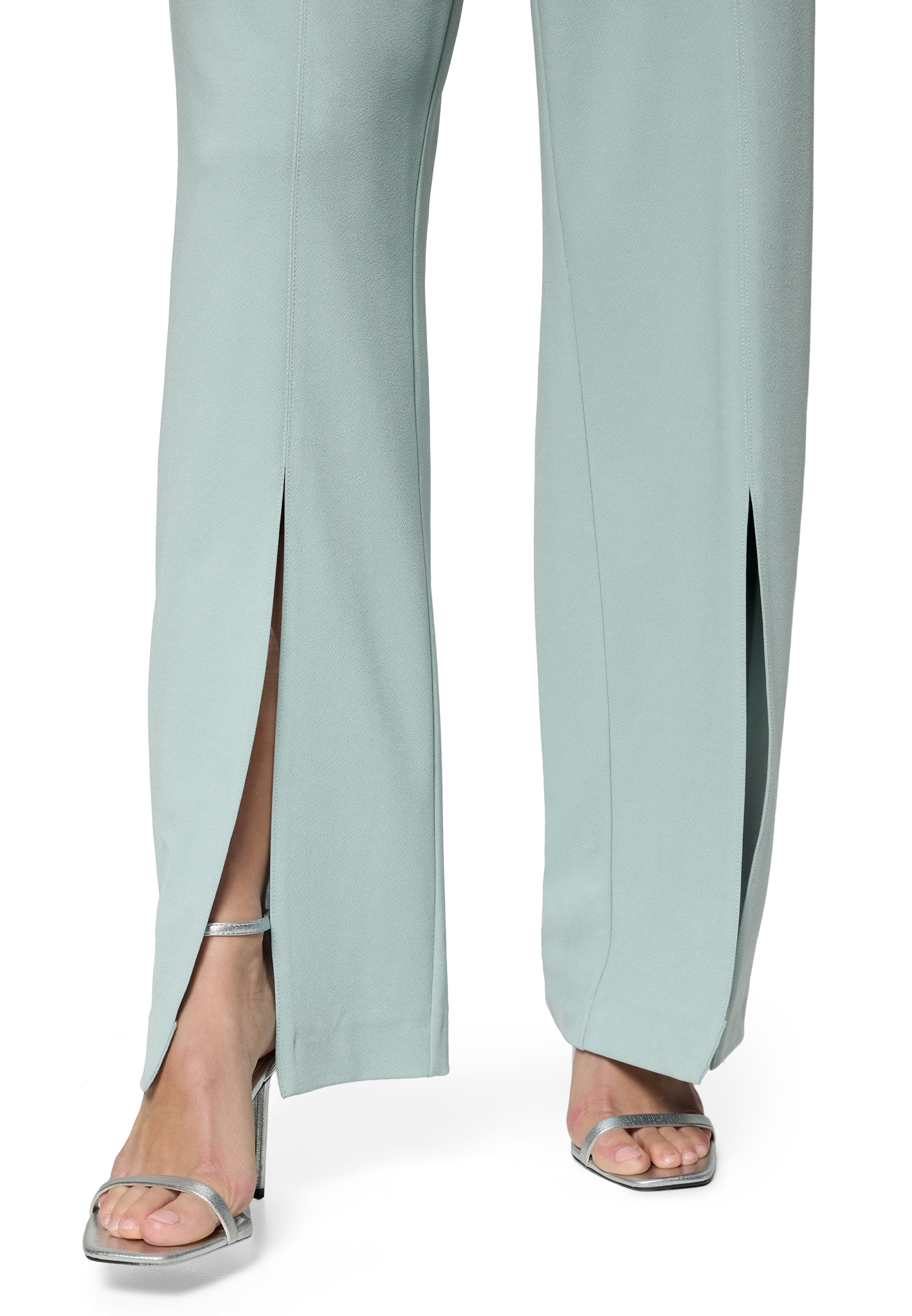 Zero Stoffhose »Stoffhose mit Schlitz vorn«