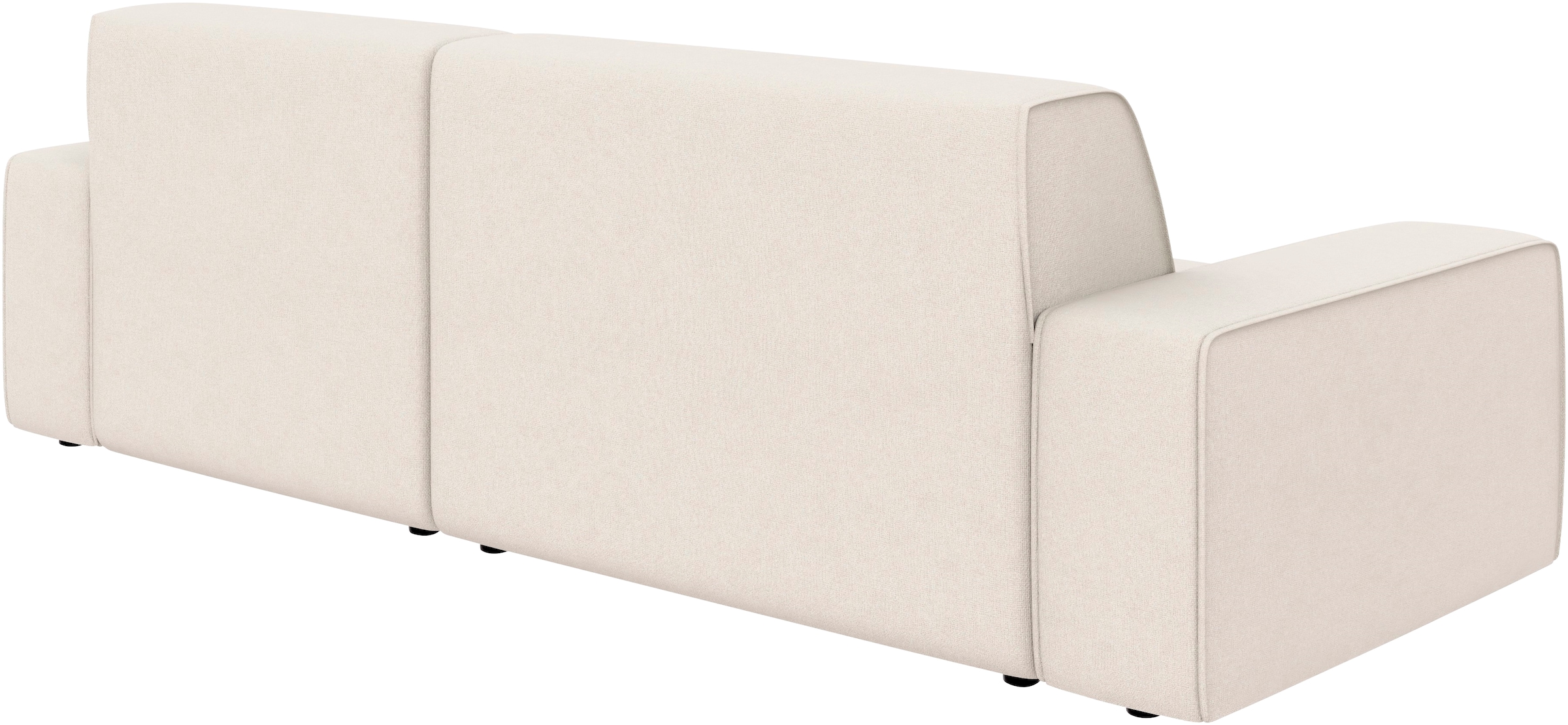 TRENDMANUFAKTUR Ecksofa »Graz, wahlweise mit Sitzvorschub und Bettkasten, L-Form, Breite 246 cm« in Cord-, haustierfreundlichem LEO Struktur- oder LUMOS-3D-Bezug