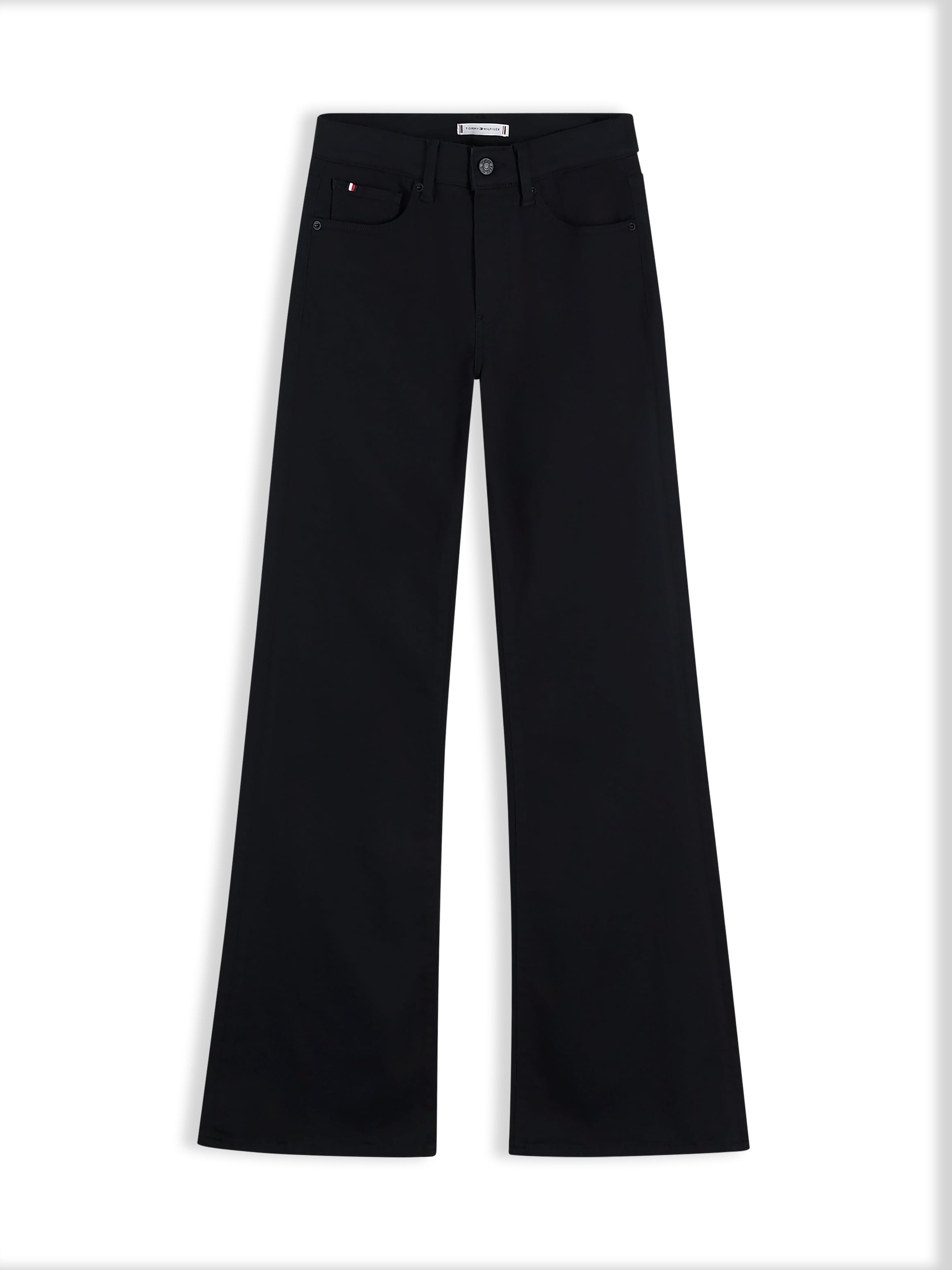 Tommy Hilfiger Bootcut-Jeans »LUNA MID RISE FLARE STAY BLACK« Baumwollmischung, in ausgestellter Form, mid waist