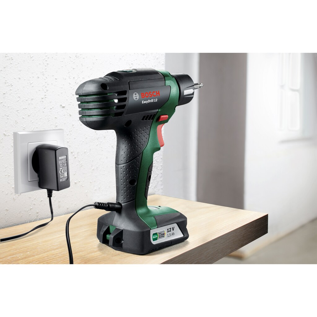 Bosch Home & Garden Akku-Bohrschrauber »EasyDrill 12«, (Set)