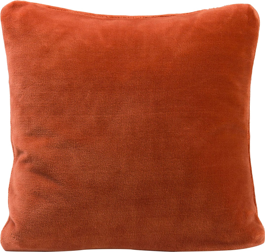 Gözze Dekokissen »Premium Cashmere-Feeling Kissen« 50x50cm,passend zur Premium Cashmere-Feeling Decke,Kissenhülle&Füllung