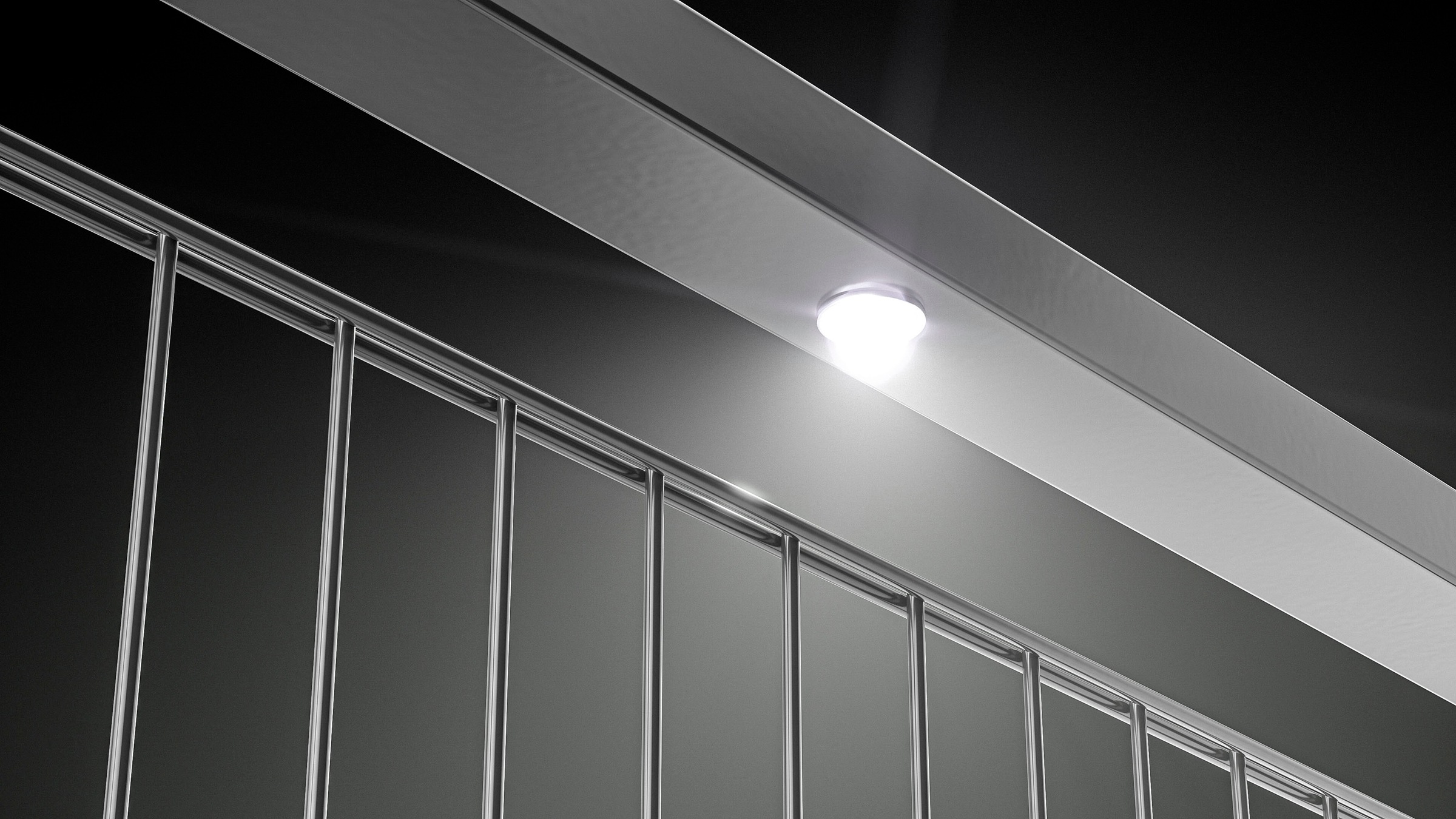 Alberts LED Einbauleuchte »Lichtsystem Highlight«, aufsteckbar, mit 8 Leuchtmitteln für 8 m Zaunlänge