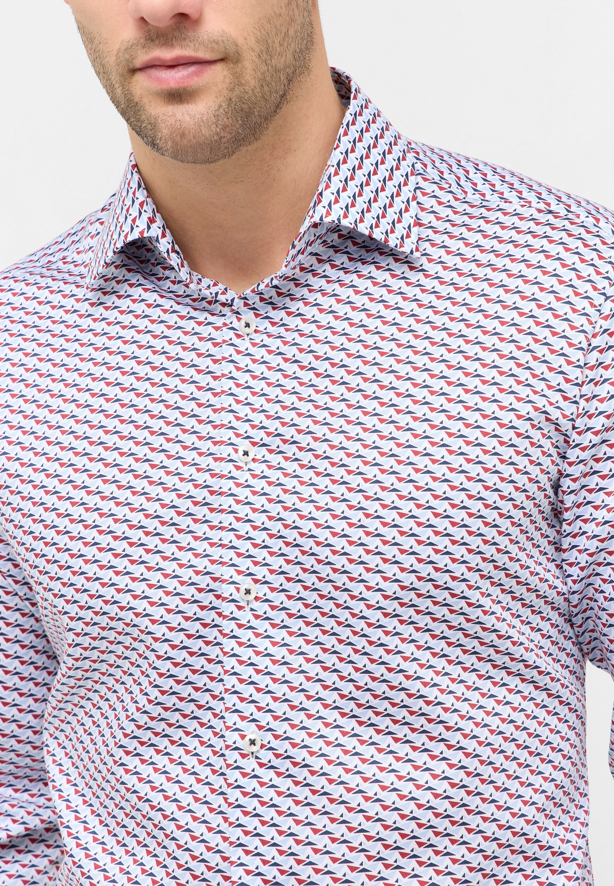 Eterna Langarmhemd »MODERN FIT« NON IRON (bügelfrei)