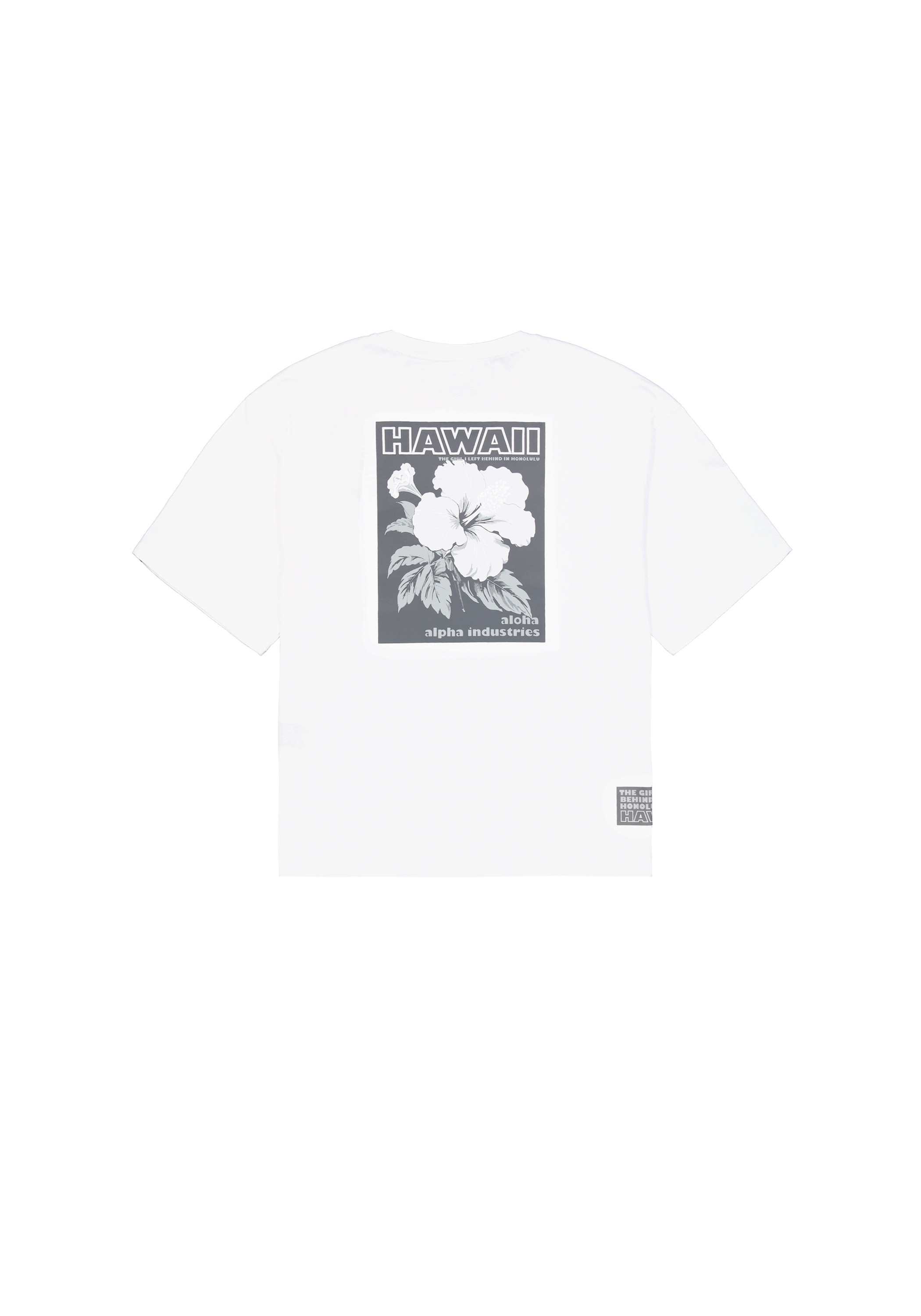 Alpha Industries T-Shirt »Aloha Flower Backprint T-Shirt«