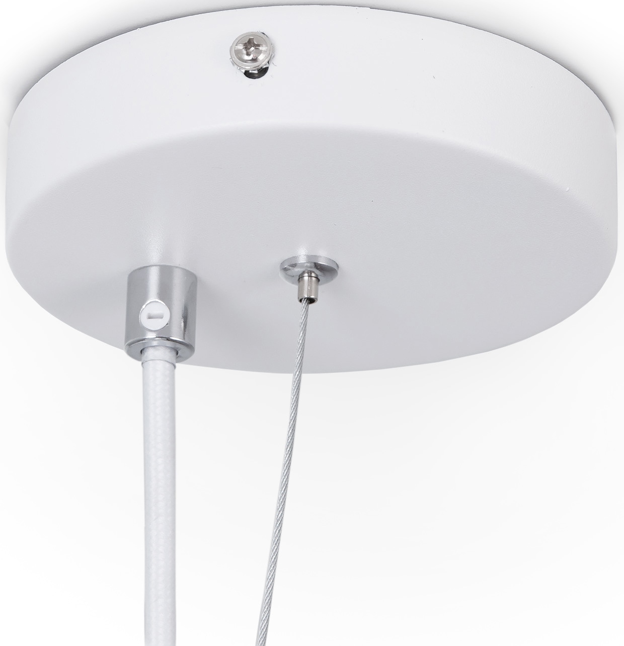 Paco Home Pendelleuchte »KUTTER«, 1 flammig, Leuchtmittel E27 | ohne Leuchtmittel, LED, E27, Lampe Für Wohnzimmer Esszimmer Küche, Höhenverstellbar