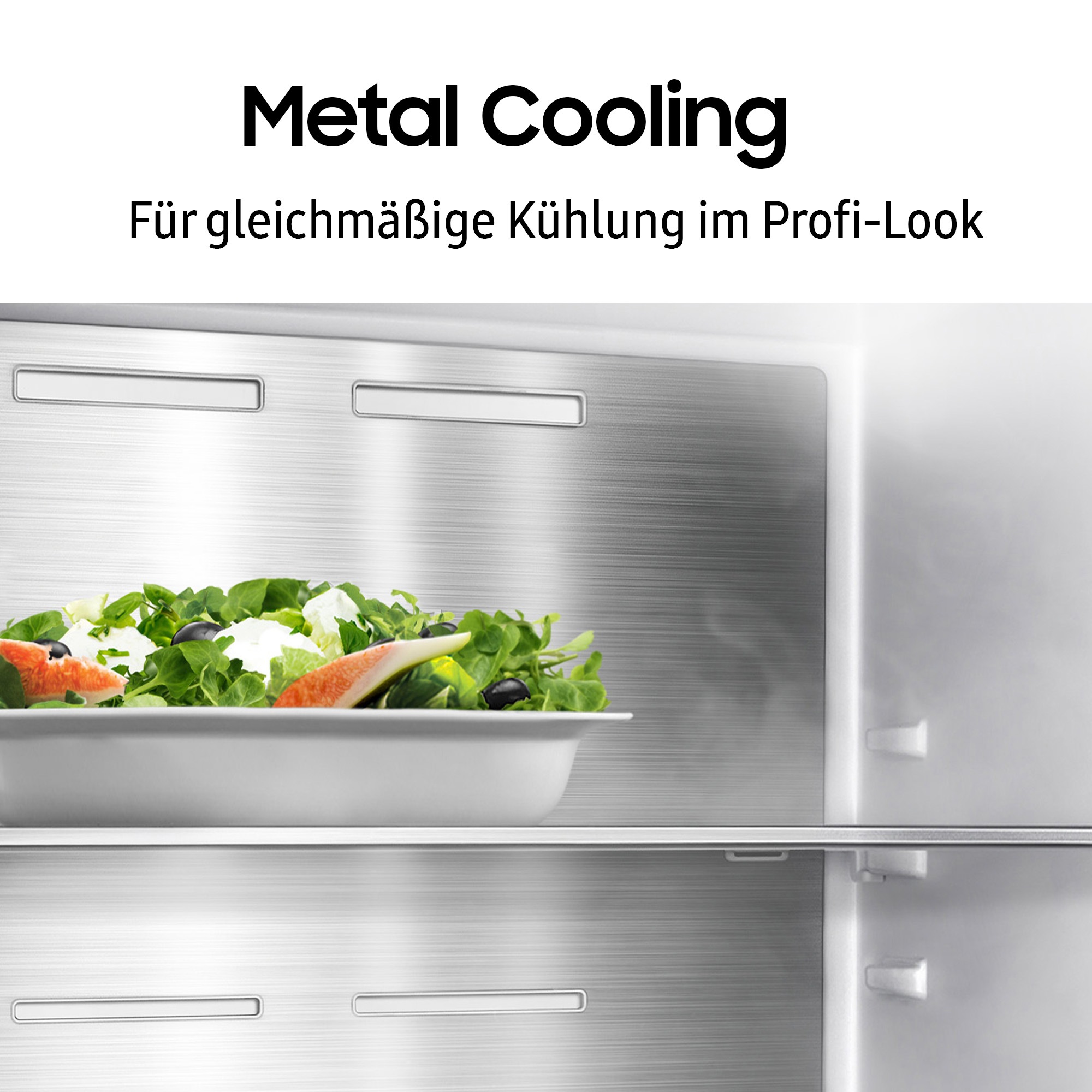 Samsung Einbaukühlgefrierkombination BRB8OF »BRB80F26ACFO«, Optimal Fresh+ - Langanhaltende Frische für Fleisch und Fisch