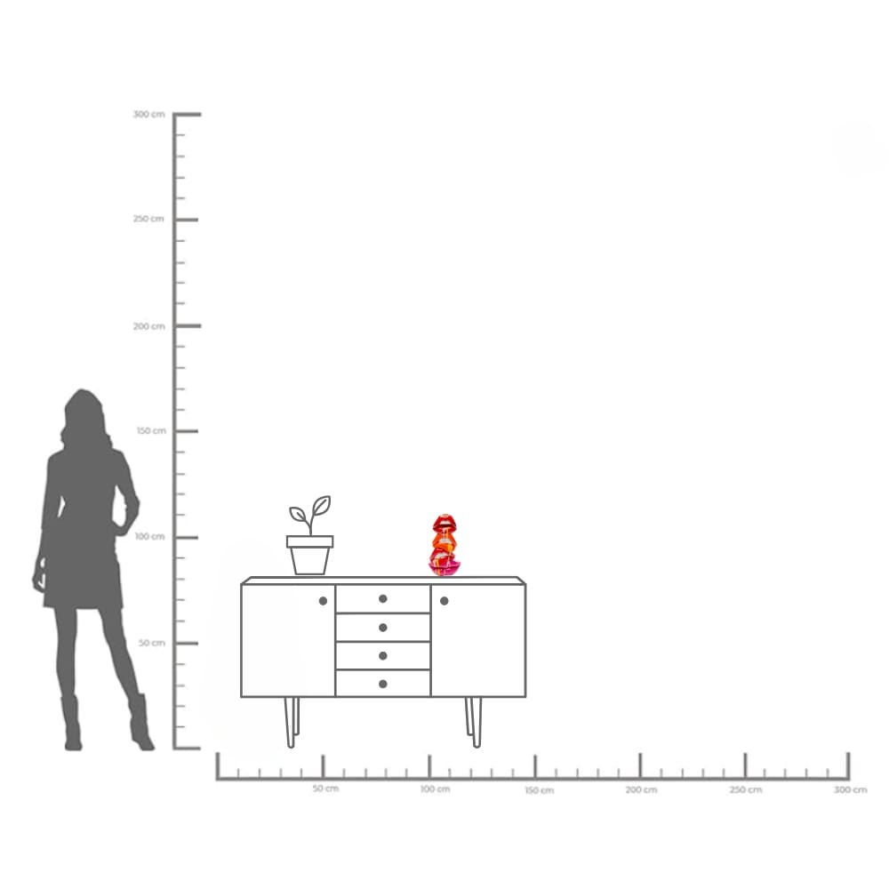 Kare Design Kerzenständer »Lips  30cm«