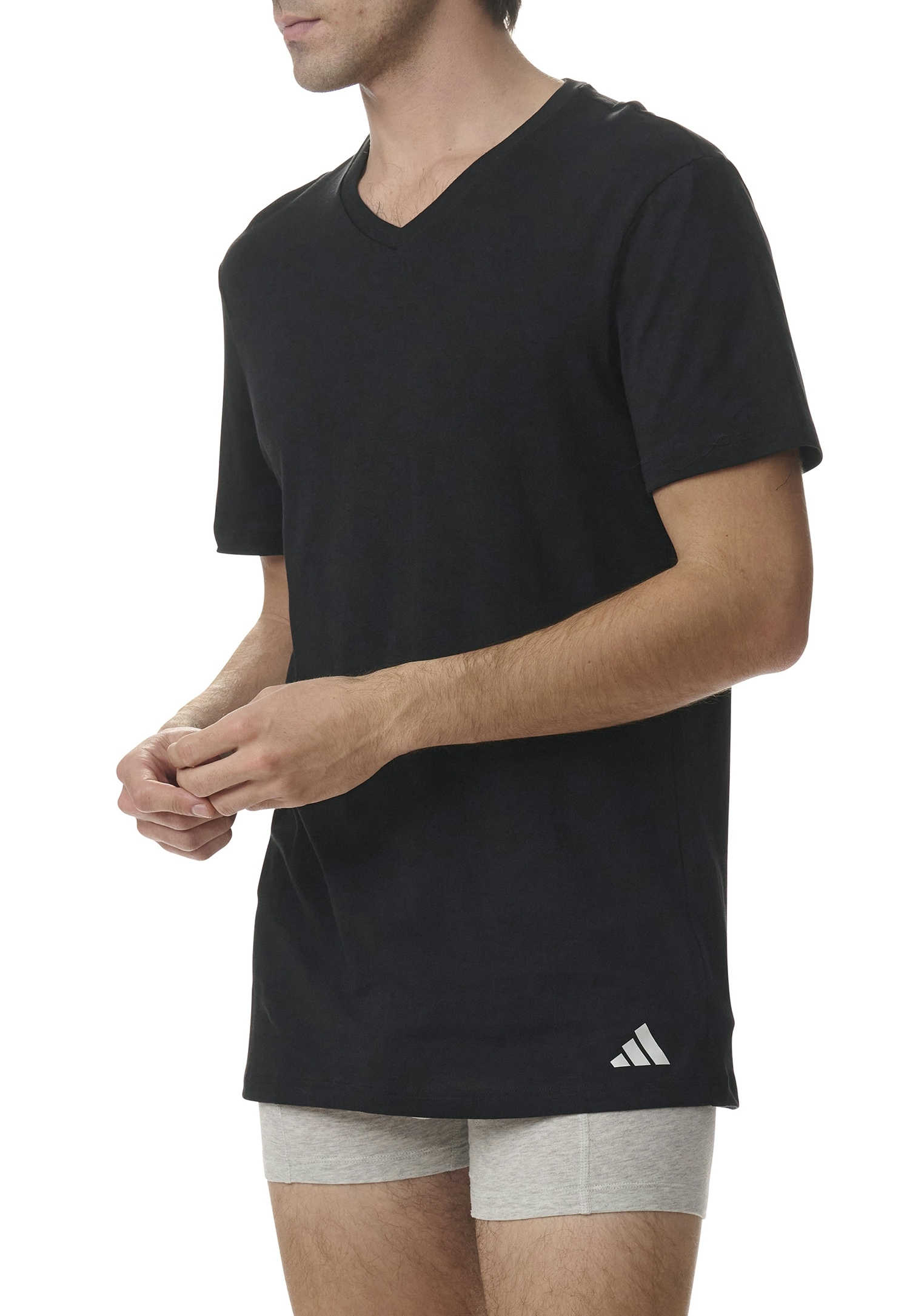adidas Sportswear T-Shirt »"Active Core Cotton"«, (3er Pack), V-Ausschnitt