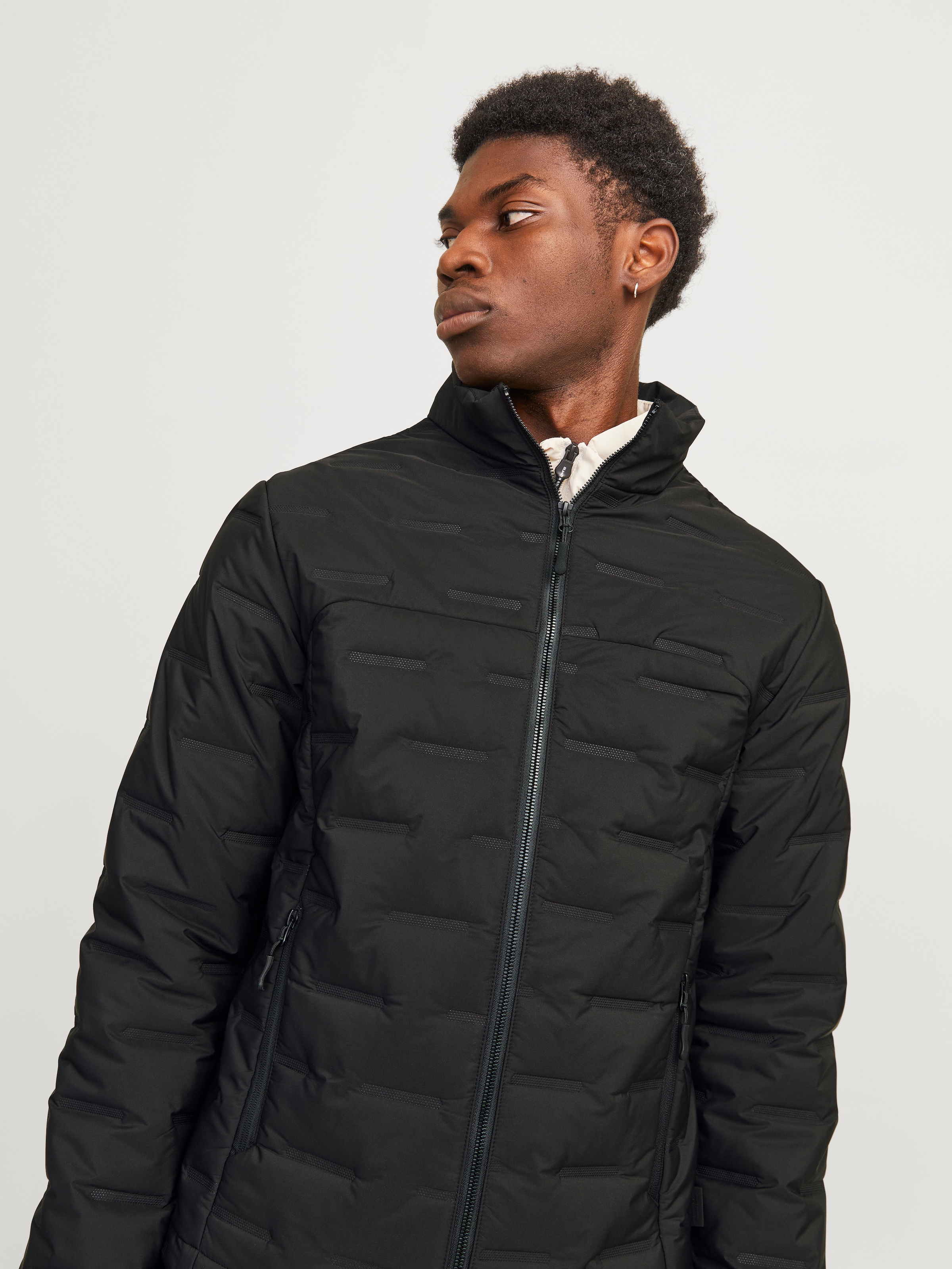 Jack & Jones Steppjacke »JCOSONIC STAND COLLAR JACKET«, mit Kapuze