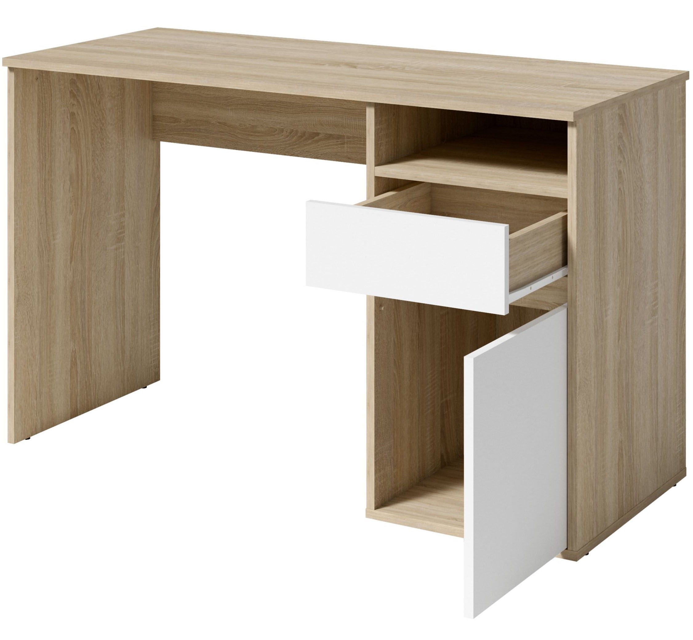 Home affaire Schreibtisch »Tinsley«, mit Schublade, und Tür, Breite 120 x53 cm