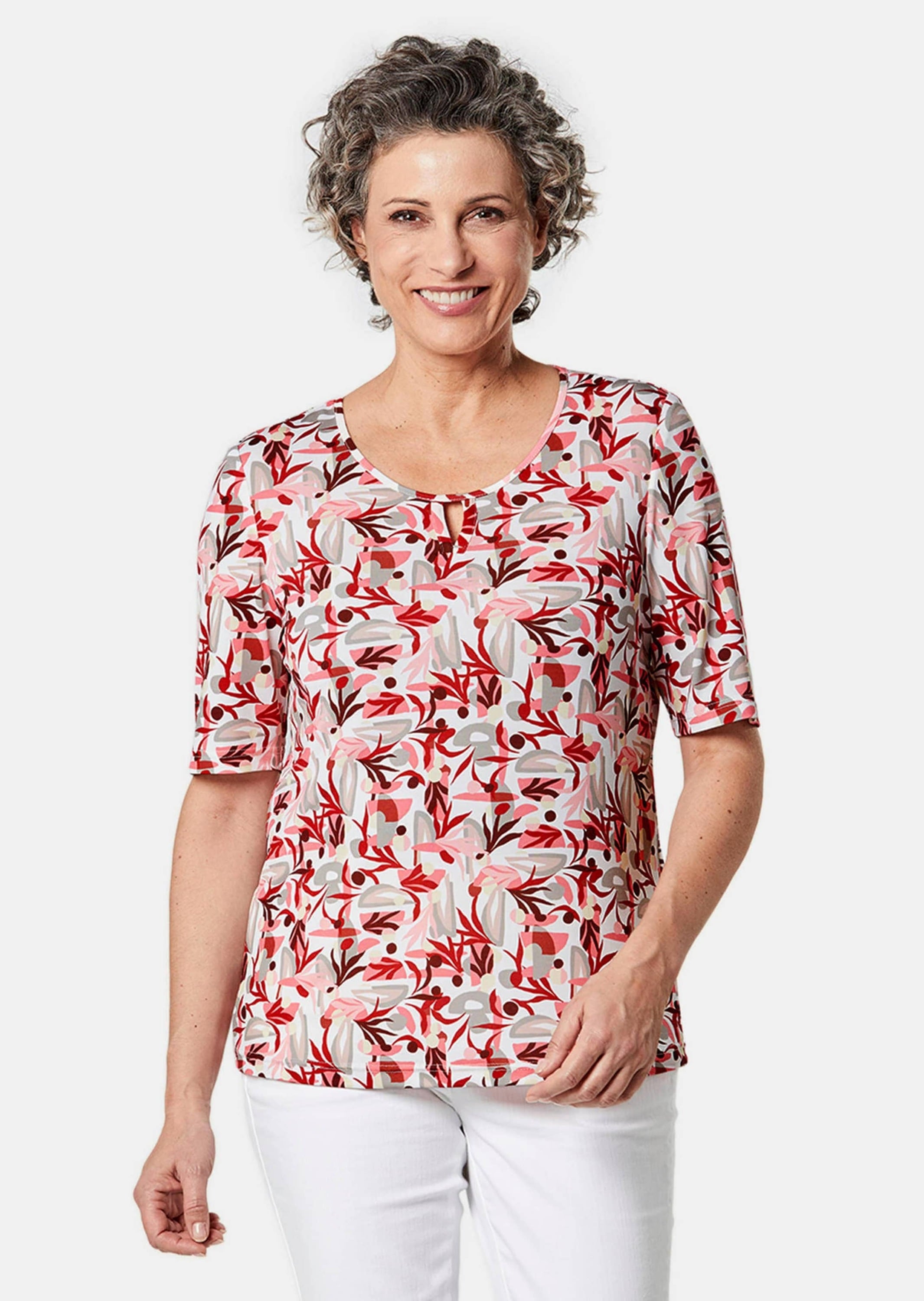 GOLDNER Print-Shirt »Druckshirt«