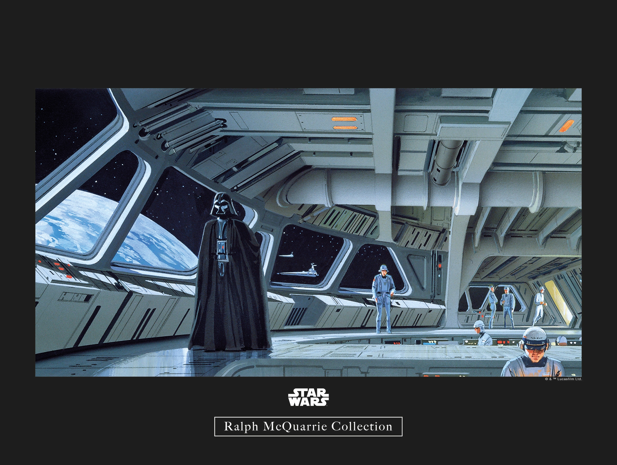 Poster »Star Wars Classic RMQ Vader Commando Deck«, Star Wars, (1 St.), Kinderzimmer,...