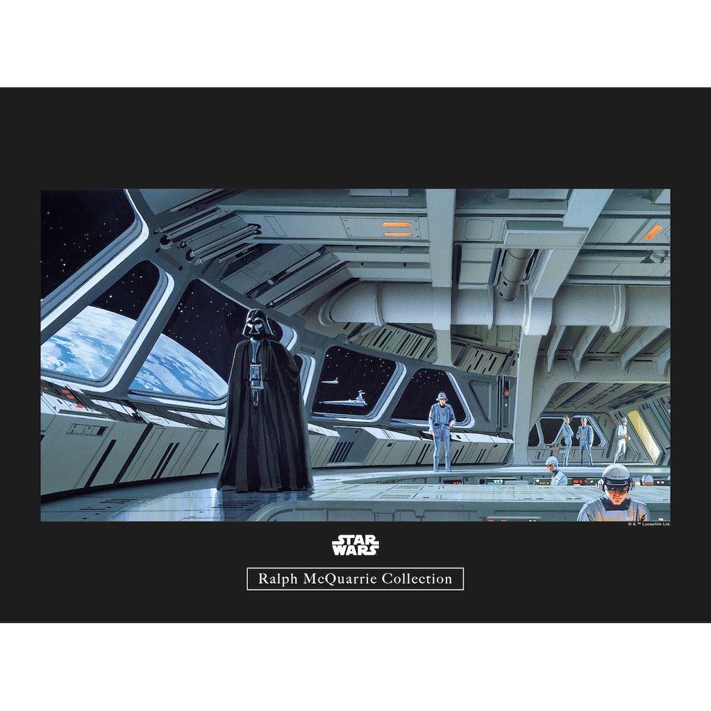 Komar Poster »Star Wars Classic RMQ Vader Commando Deck«, Star Wars, (1 St.)