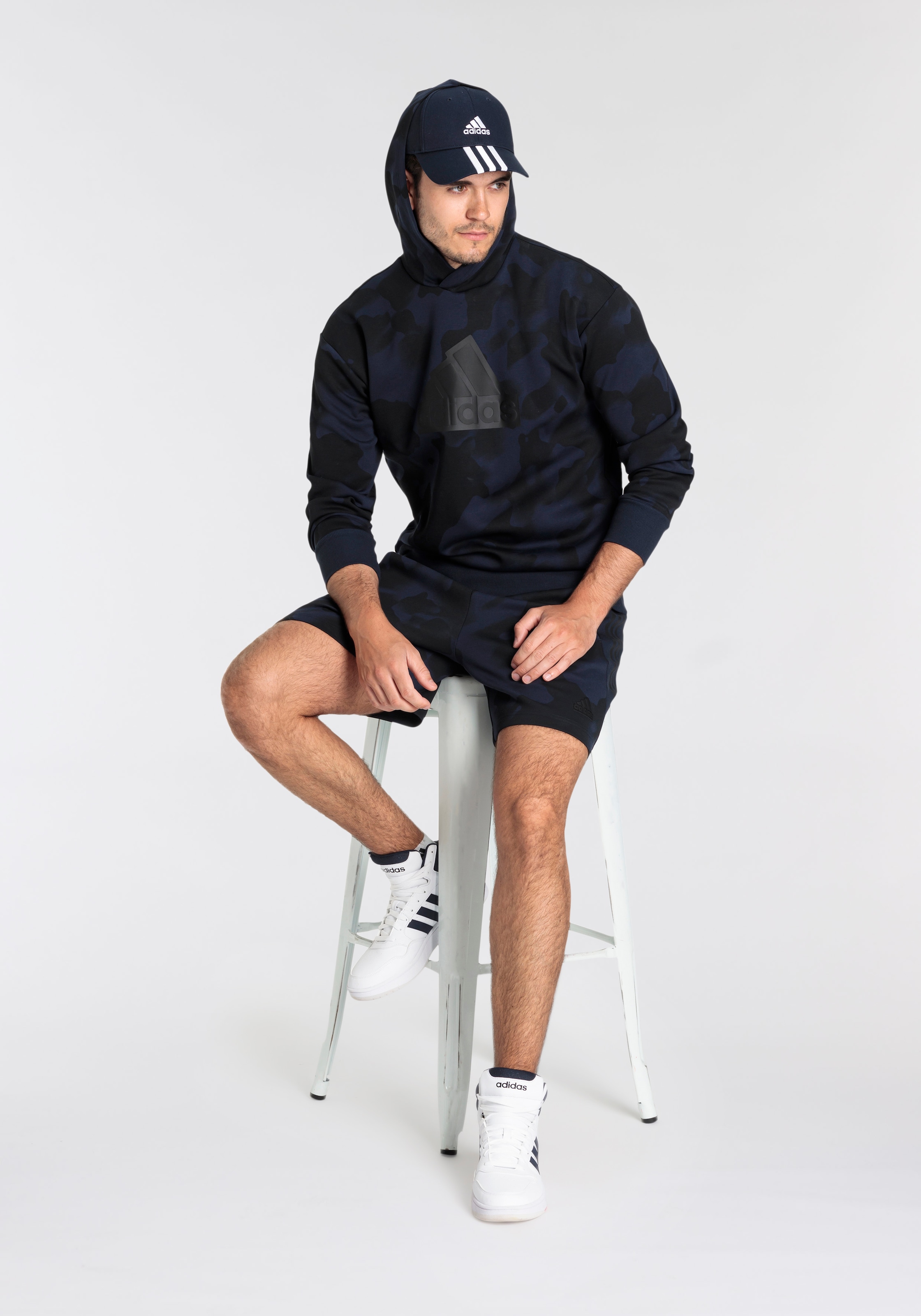 adidas Sportswear Kapuzensweatshirt »M FI BOS HD AOP«