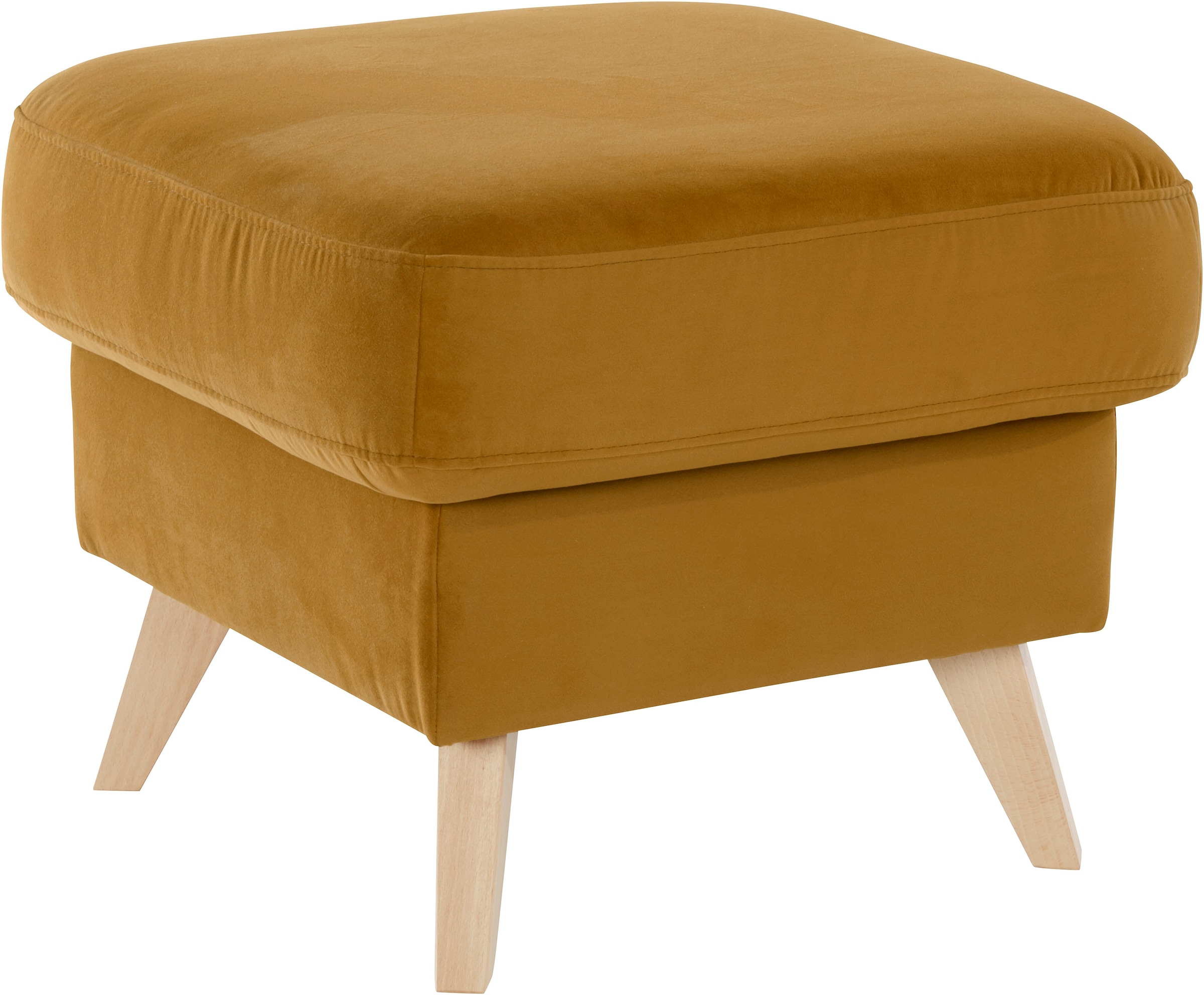 exxpo - sofa fashion Hocker »Nappa mit praktischem Staufach unter der Sitzfläche«