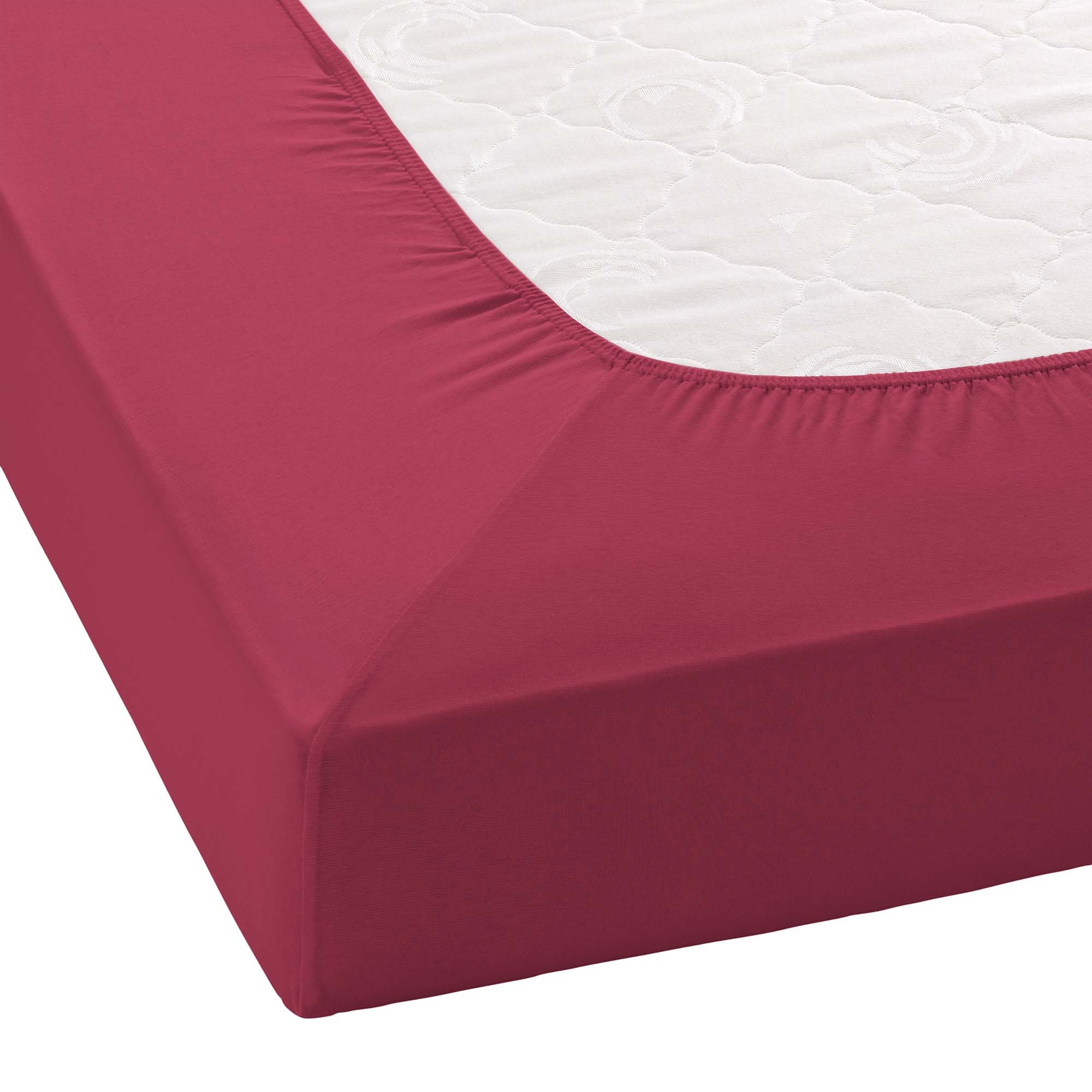 Janine Spannbettlaken »MAKO-FEINJERSEY 5007« aus 100% Baumwolle, für Matratzen bis 26 cm Höhe