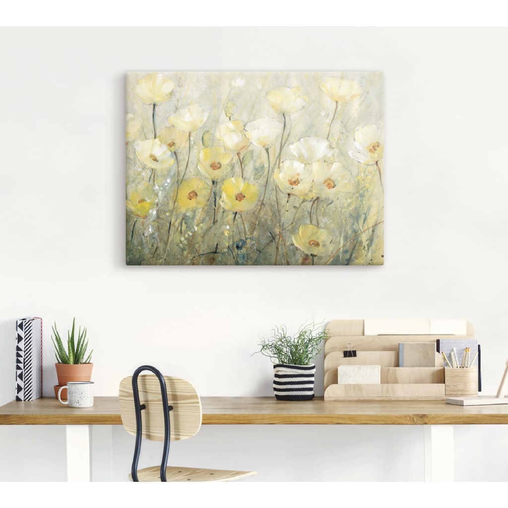 Artland Wandbild »Sommer in voller Blüte II«, Blumenwiese, (1 St.)