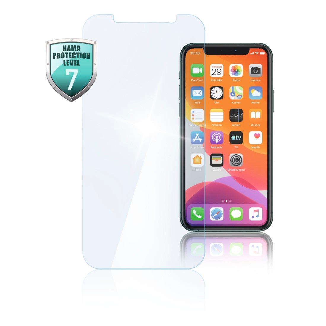 Hama Schutzglas für Apple iPhone XS Max/11 Pro Max