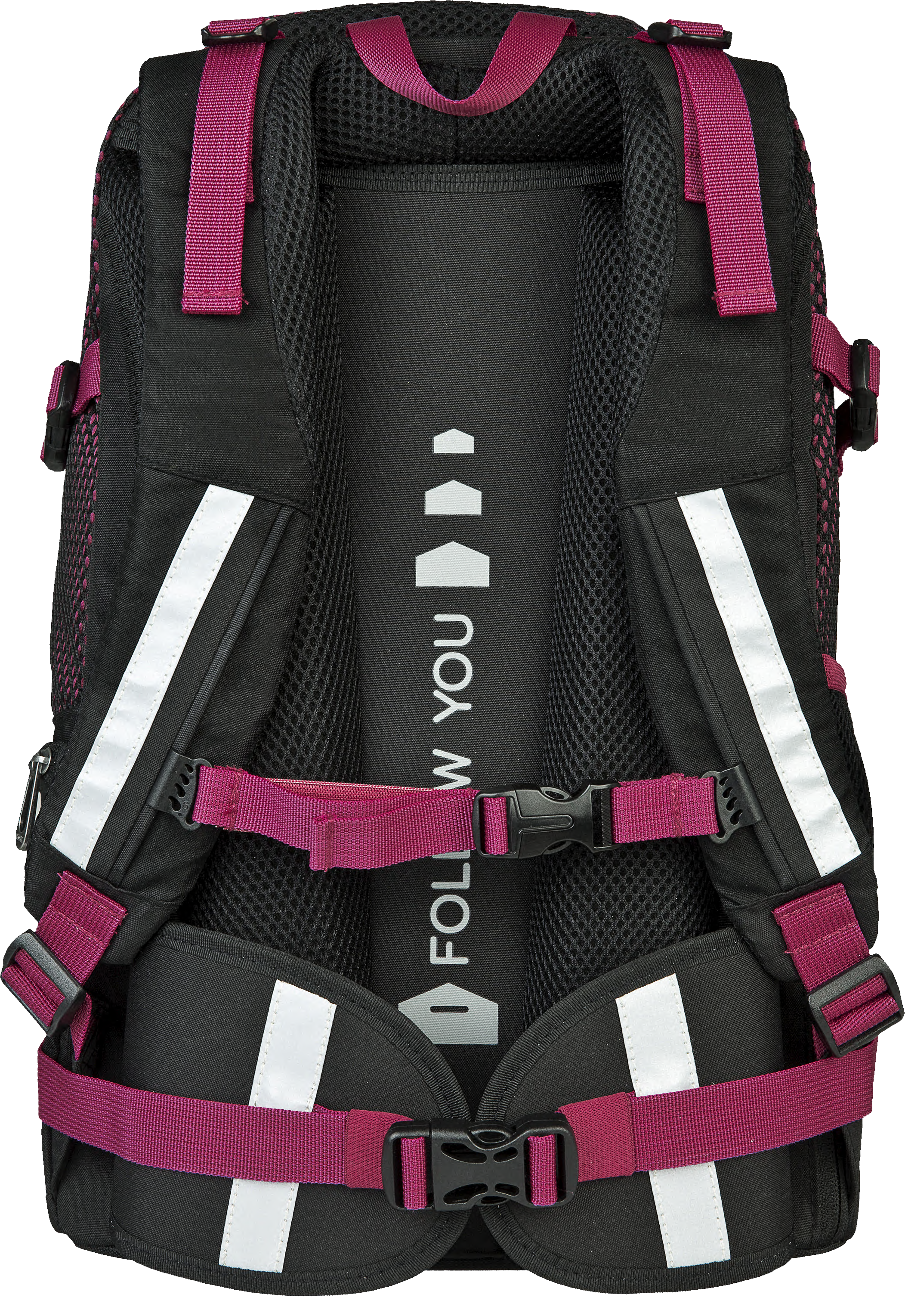 neoxx Schulrucksack »Active, Crazy in Mesh«, reflektierende Details, aus recycelten PET-Flaschen