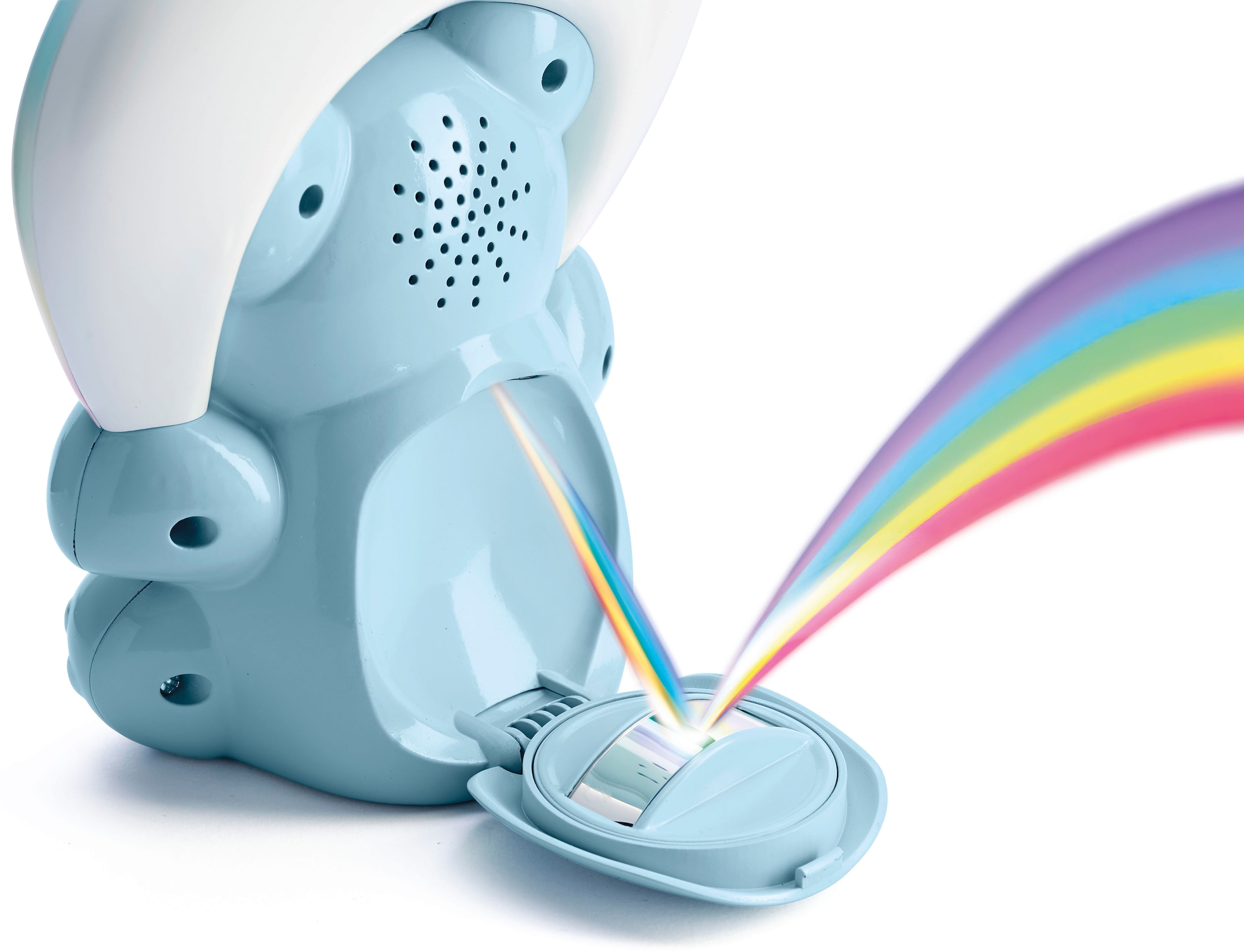 Chicco Nachtlicht »Regenbogenprojektor Bär, Blau«, mit Melodien