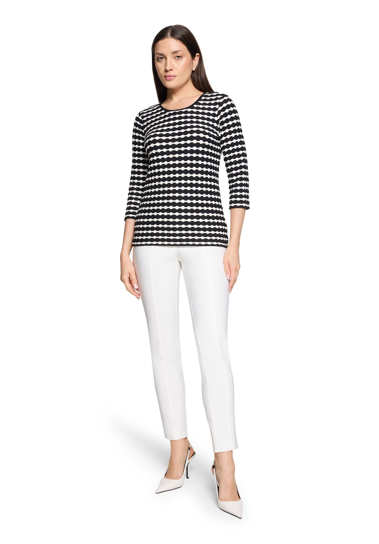 Betty Barclay Rundhalsshirt »Basic Shirt mit Rundhalsausschnitt«