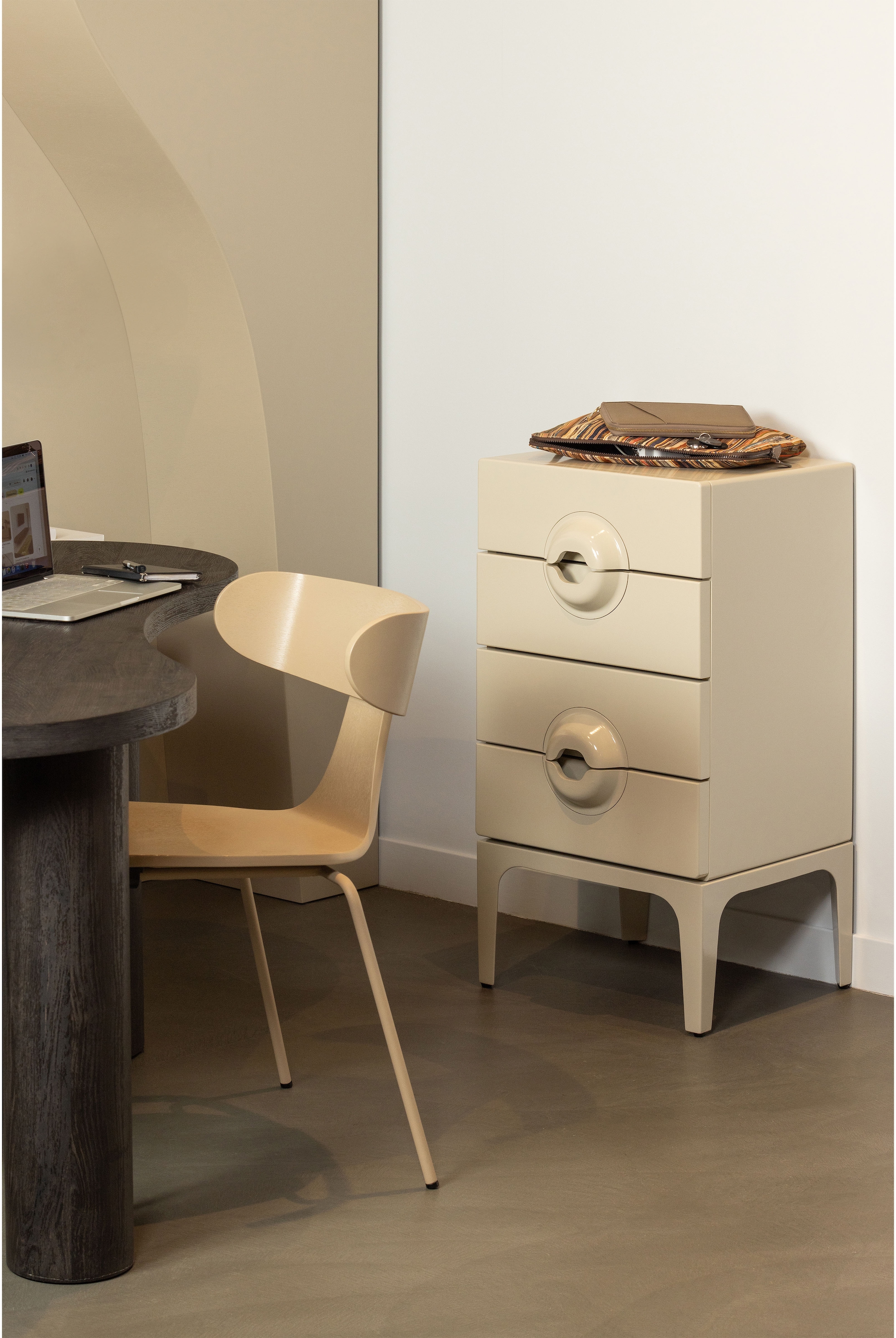 WOOOD Kommode »Merge Sideboard mit 4 Schubladen«