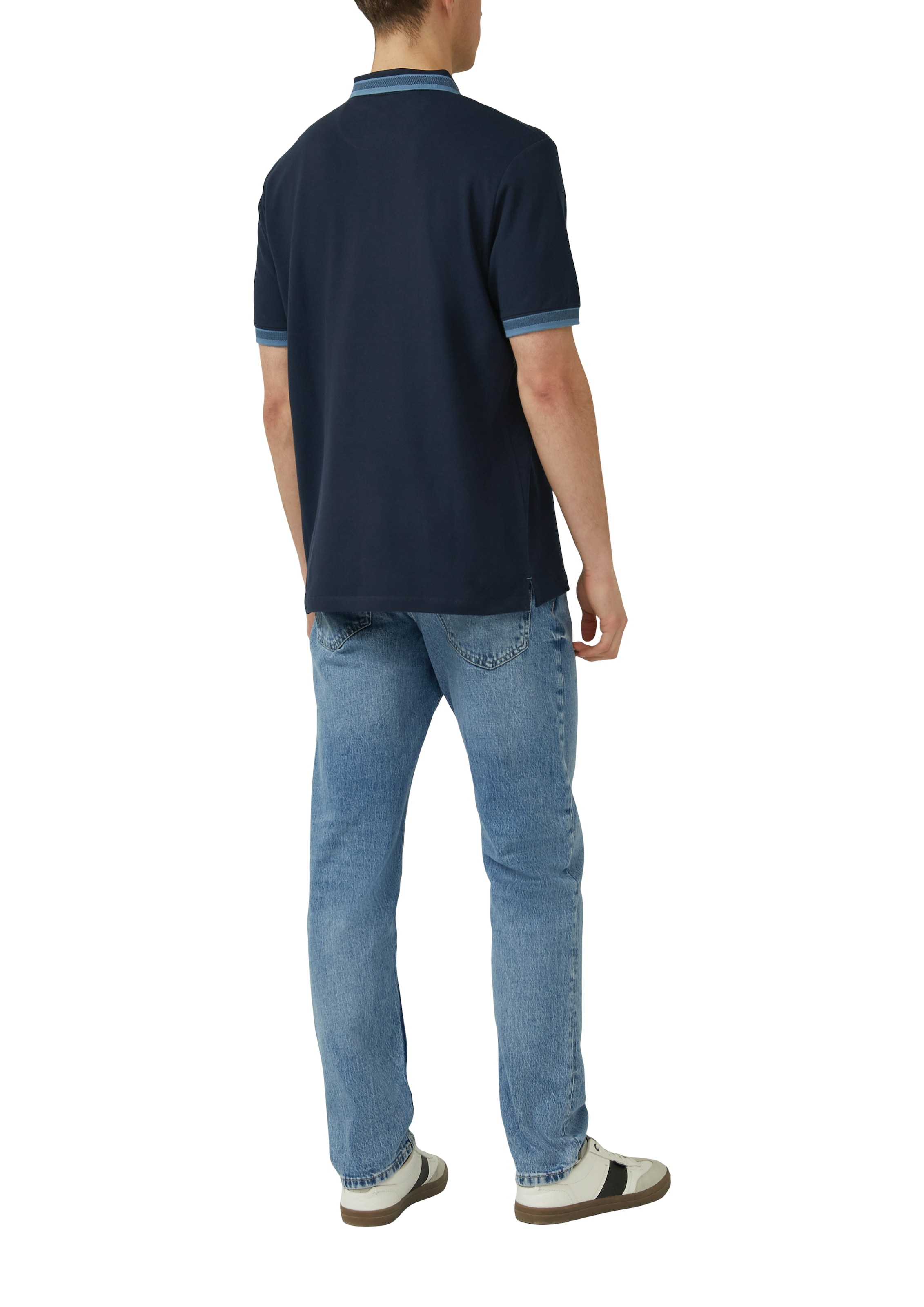 s.Oliver Poloshirt mit Logo Schriftzug