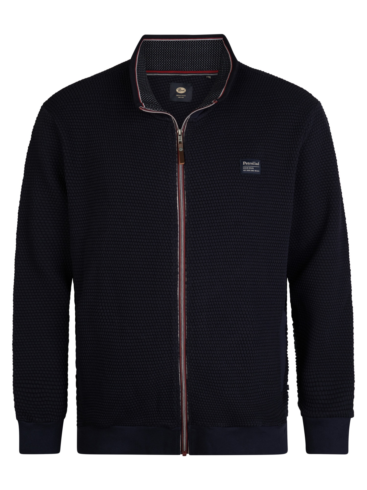Petrol Industries Sweater, mit Logo Stickerei