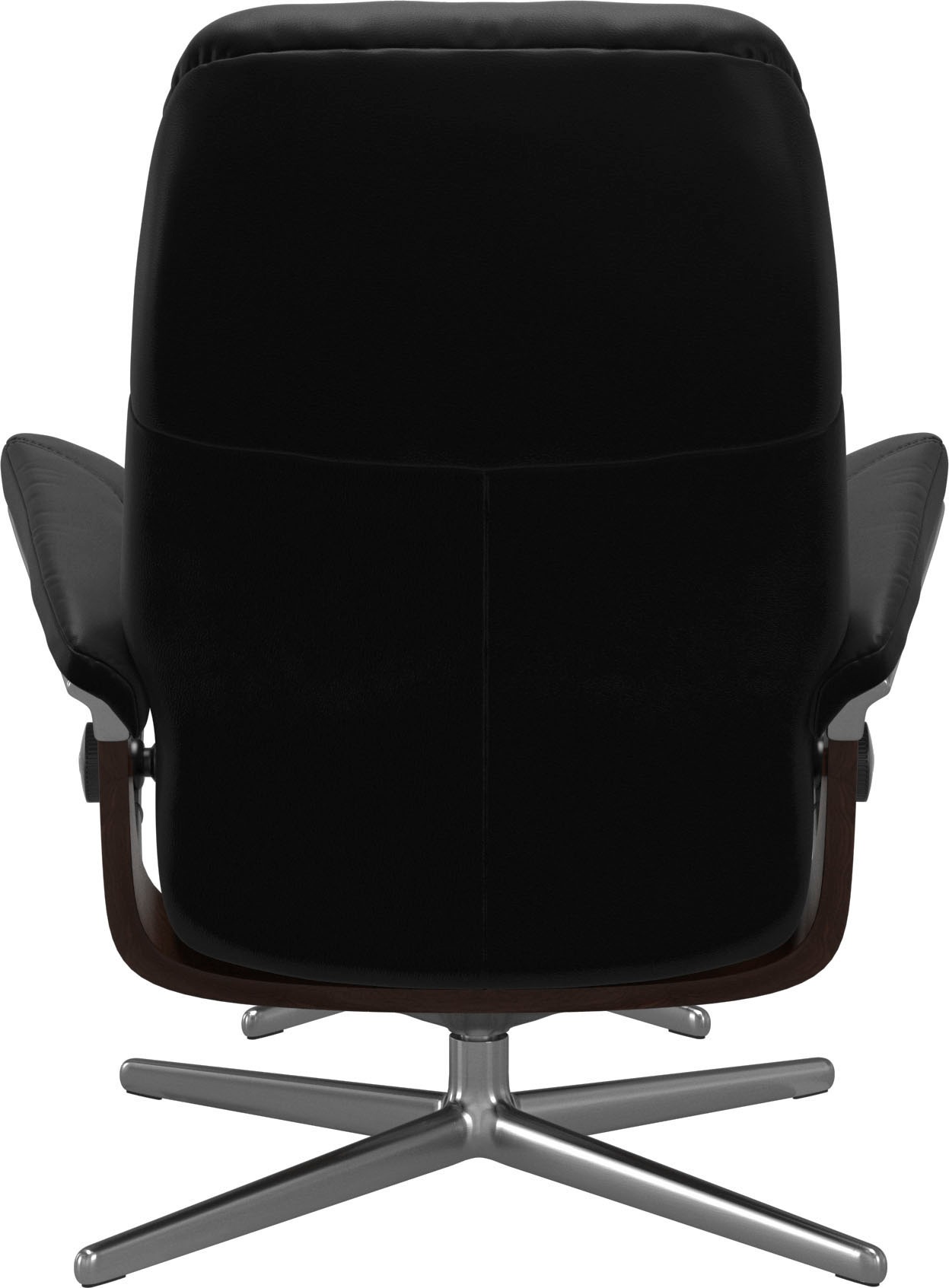 Stressless® Fußhocker »Consul«, mit Cross Base, Größe S, M & L, Holzakzent Braun
