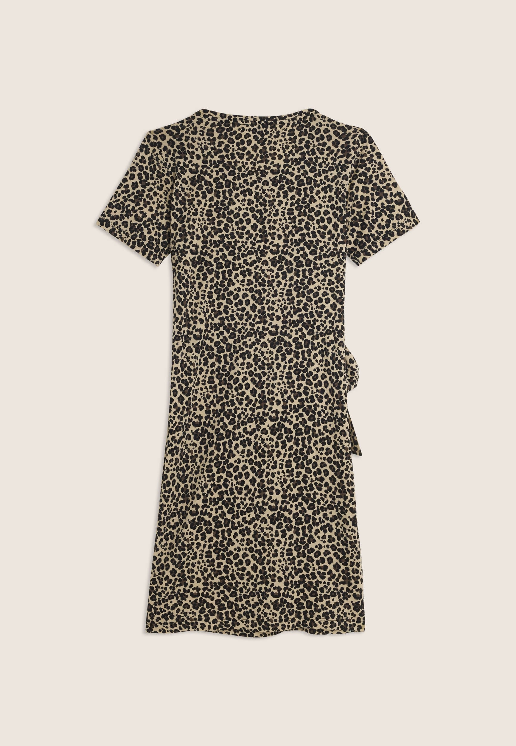 Freddy Jerseykleid »Jersey Cotton Dress« mit Raffung am Bauch, Leoprint