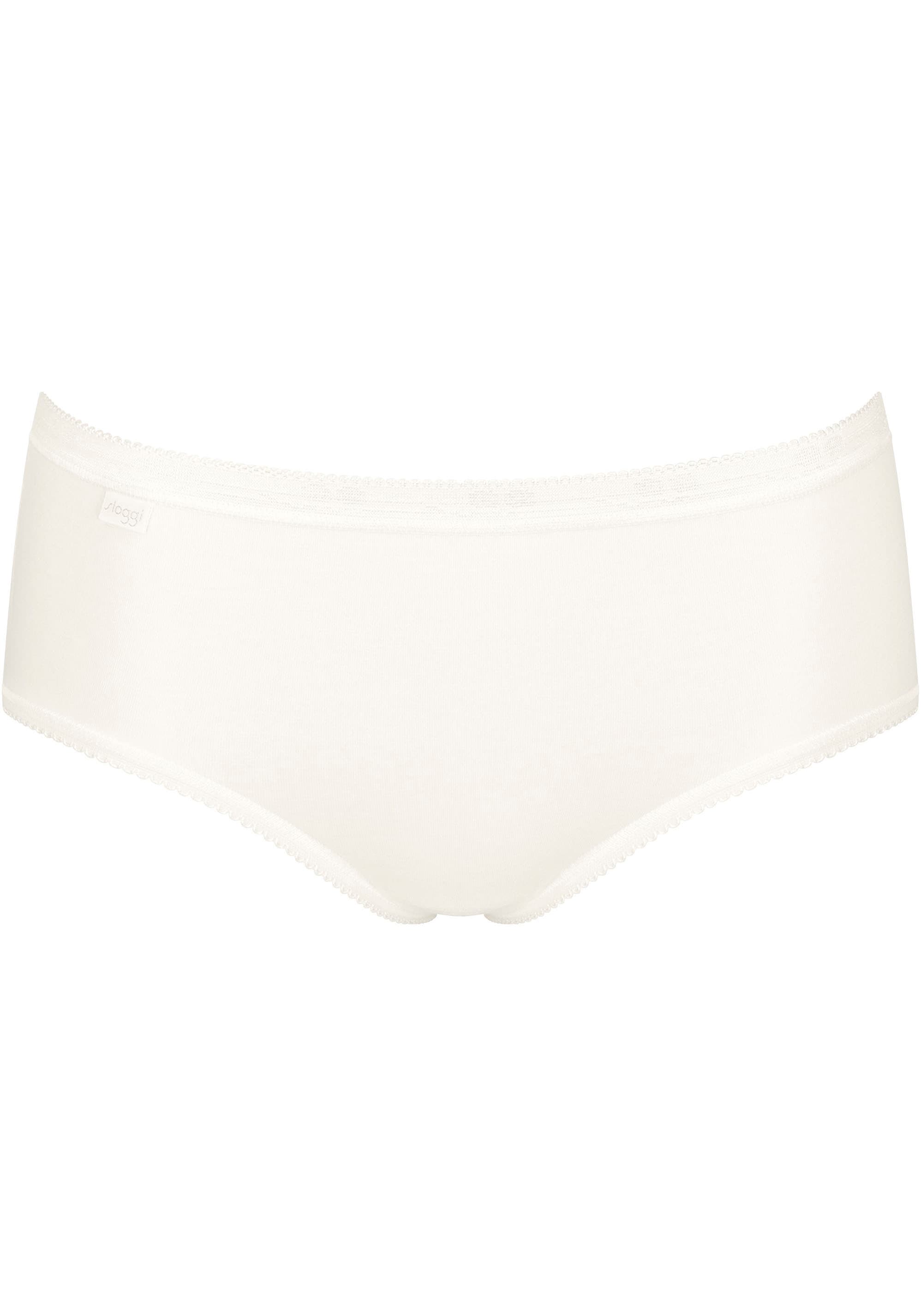 sloggi Slip »Basic+ Midi C3P«, (3er Pack), perfekter Sitz