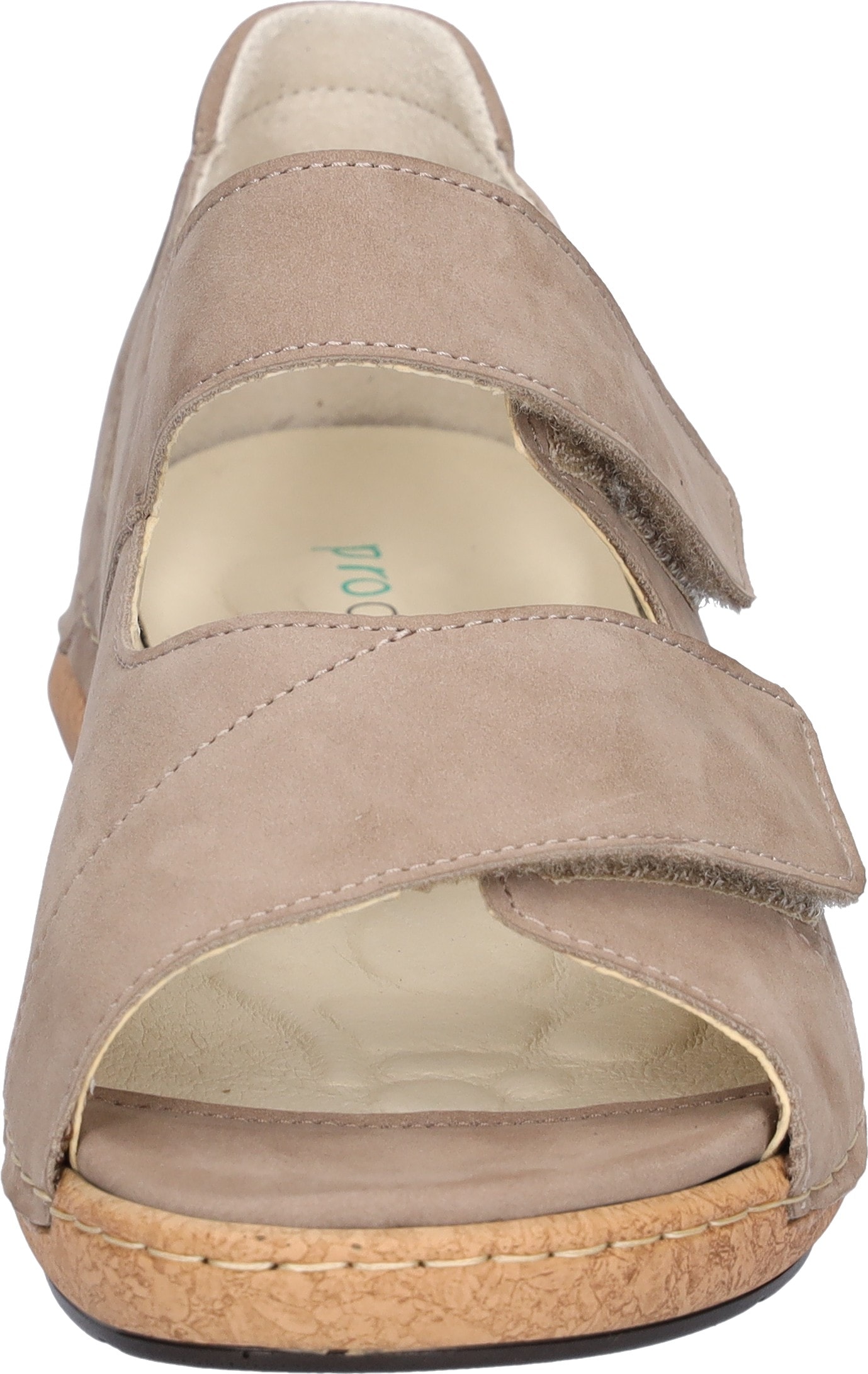 Waldläufer Sandale »K-Heliett«  , Sommerschuh, Sandalette, Keilabsatz, in Komfortweite K (= extraweit)