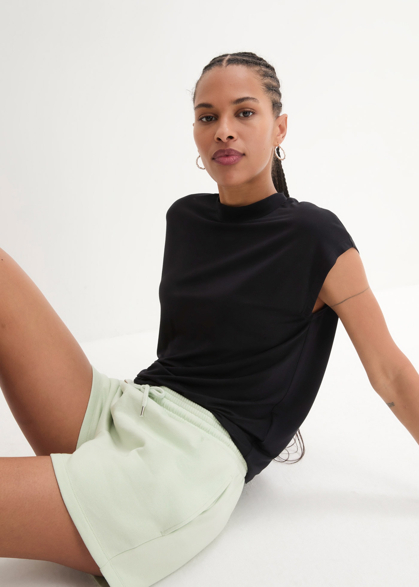 bonprix T-Shirt »T-Shirt aus softer Viskose« T-Shirt aus softer Viskose