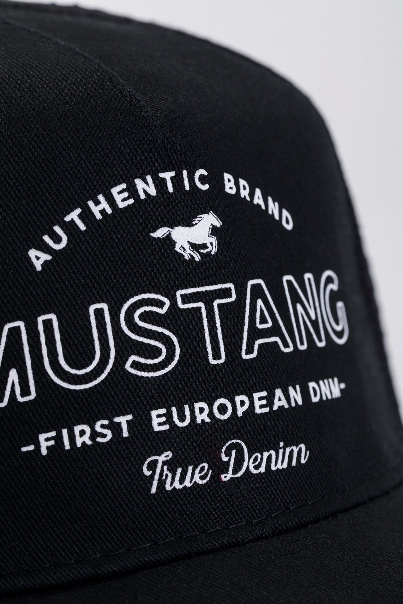 MUSTANG Baseball Cap »"Taylor"« 1 Stk. mit gerundetem Schirm, aus Baumwolle