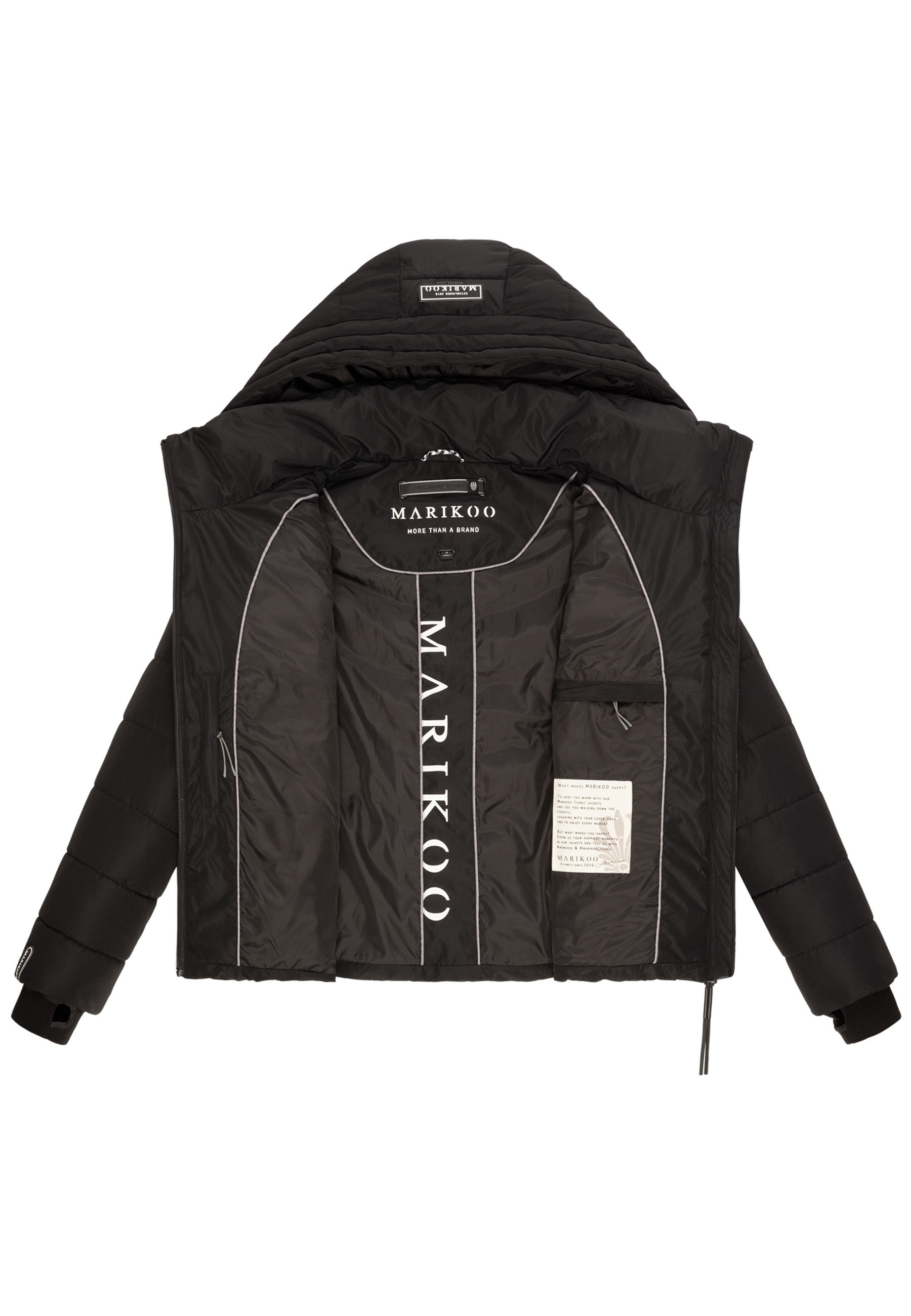 Marikoo Winterjacke »Marikoo Samuiaa Damen Steppjacke B986«
