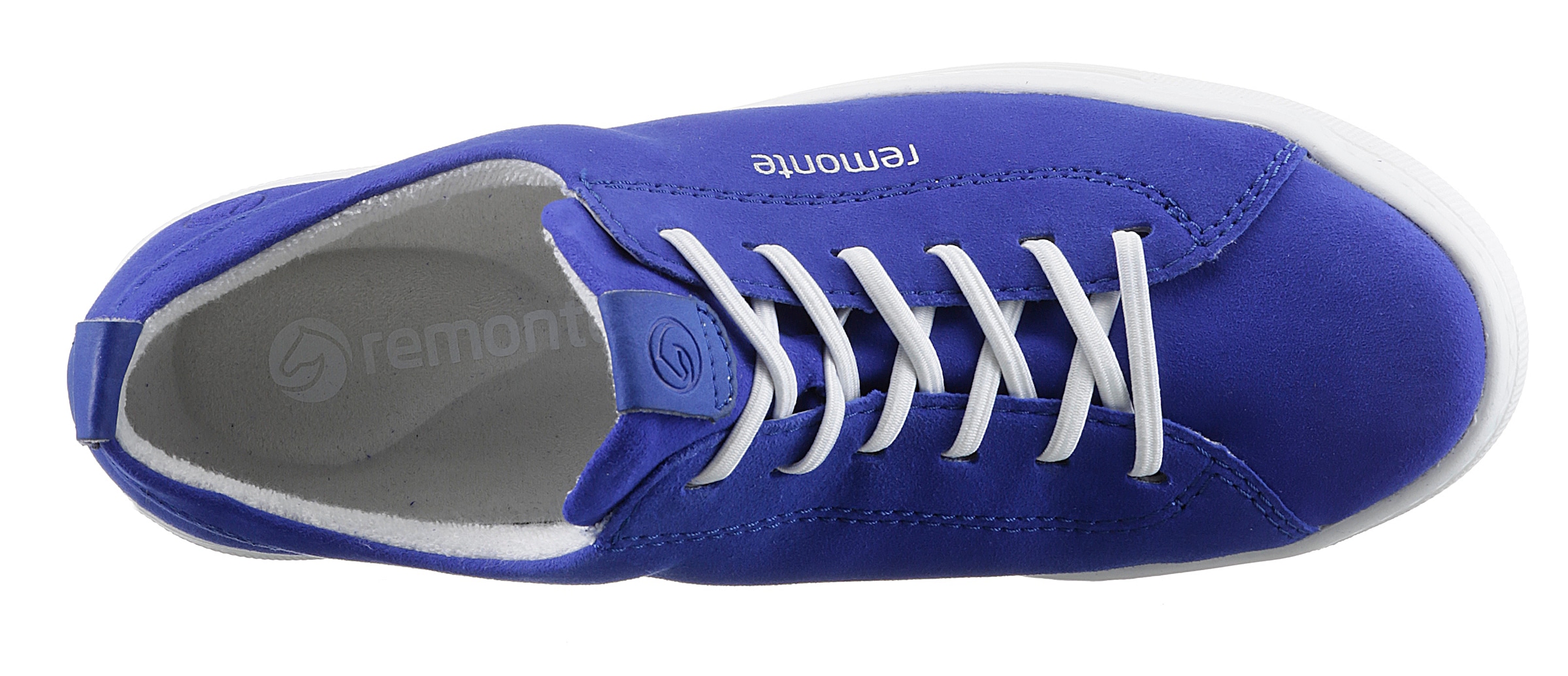 Remonte Slip-On Sneaker, Plateau Sneaker, Slipper, Freizeitschuh mit praktischem Wechselfußbett