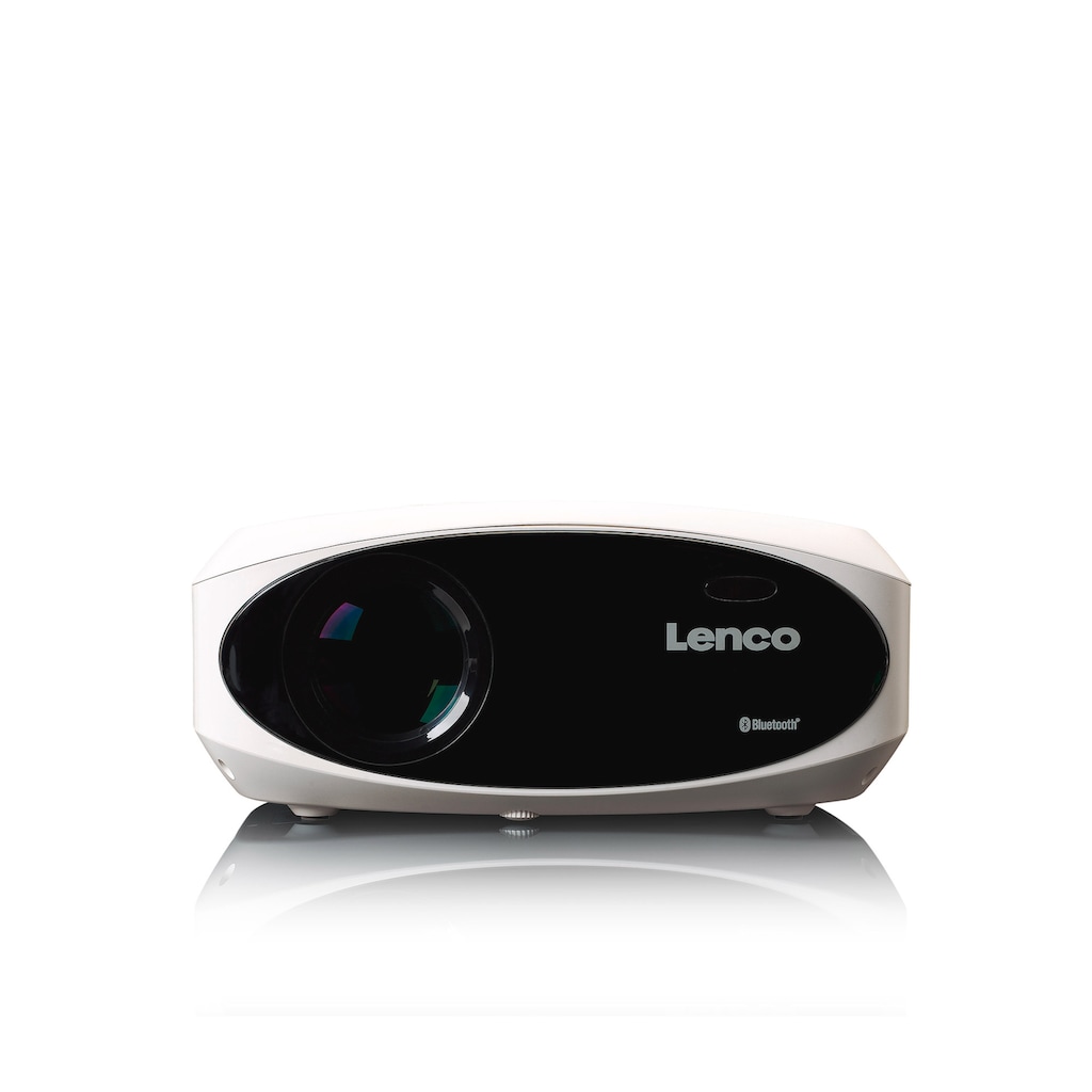 Lenco LCD-Beamer »LPJ-900WH Full HD LCD Projektor mit HDMI USB und SD«, (04.05.2000)