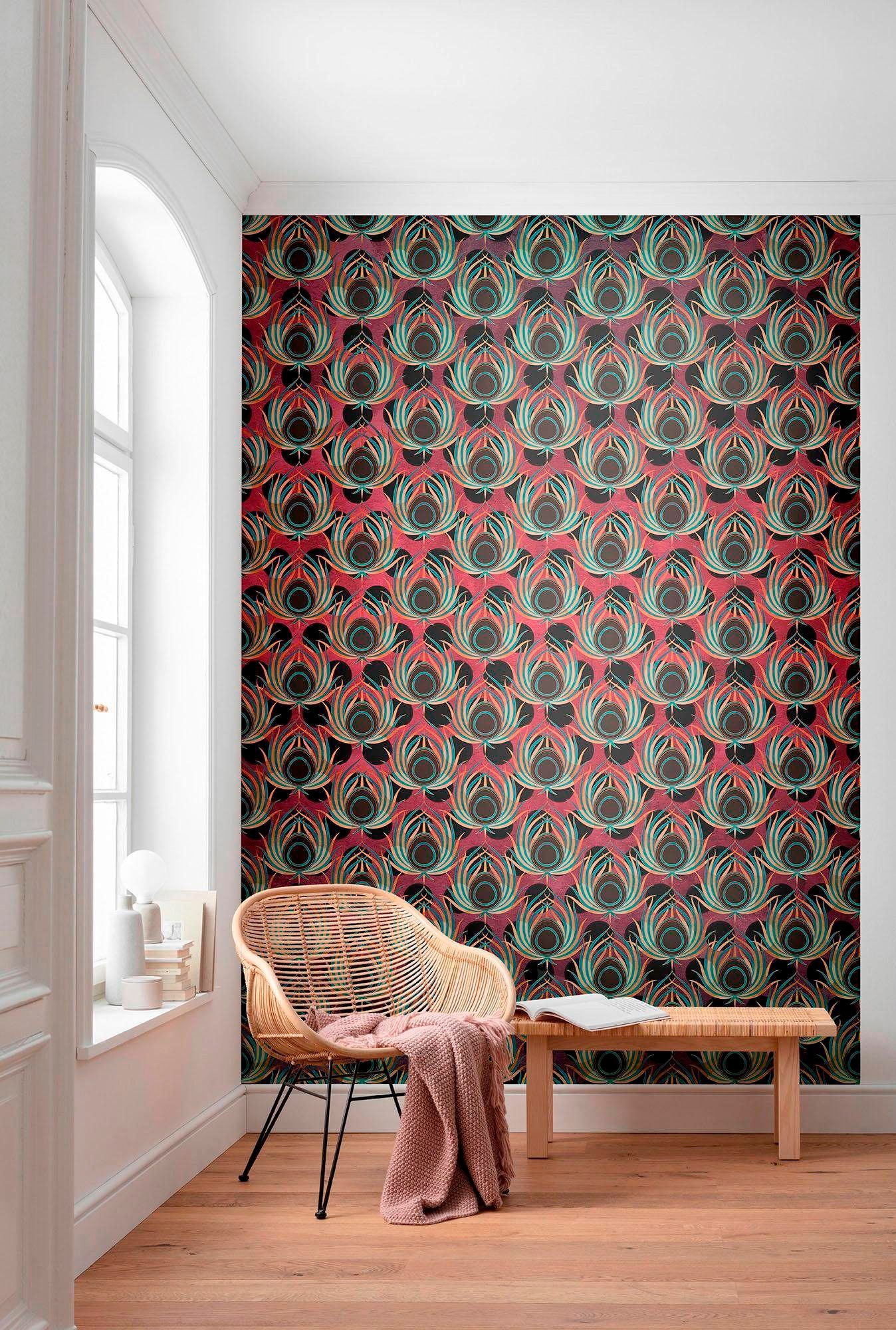 Komar Vliestapete »Paon«, 200x280 cm (Breite x Höhe)