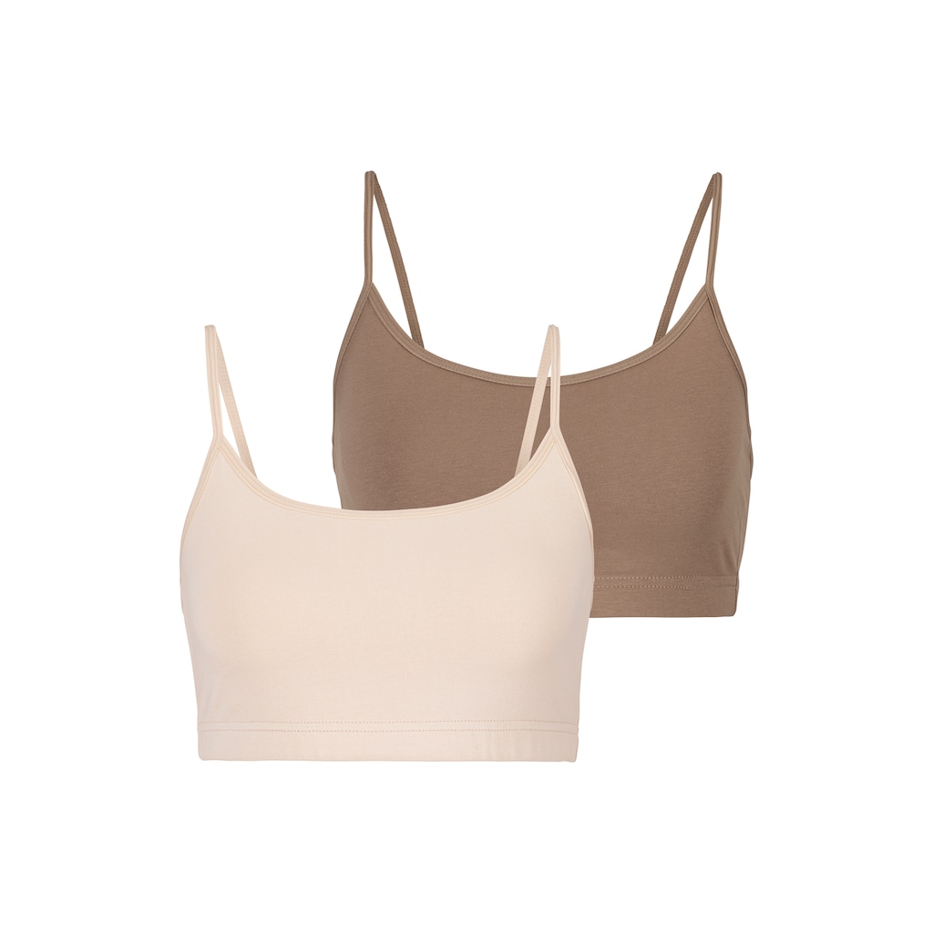 LASCANA Bustier, (Packung, 2 tlg., 2 Stück)