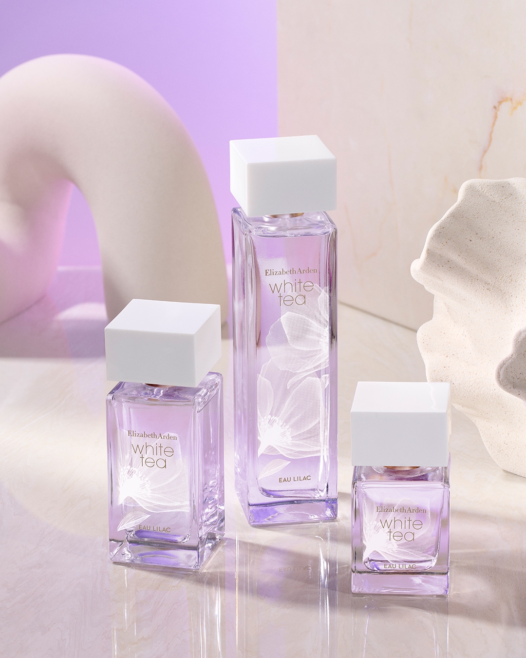 Elizabeth Arden Eau de Toilette »WHITE TEA EAU LILAC EDT« mit floraler Duftnote