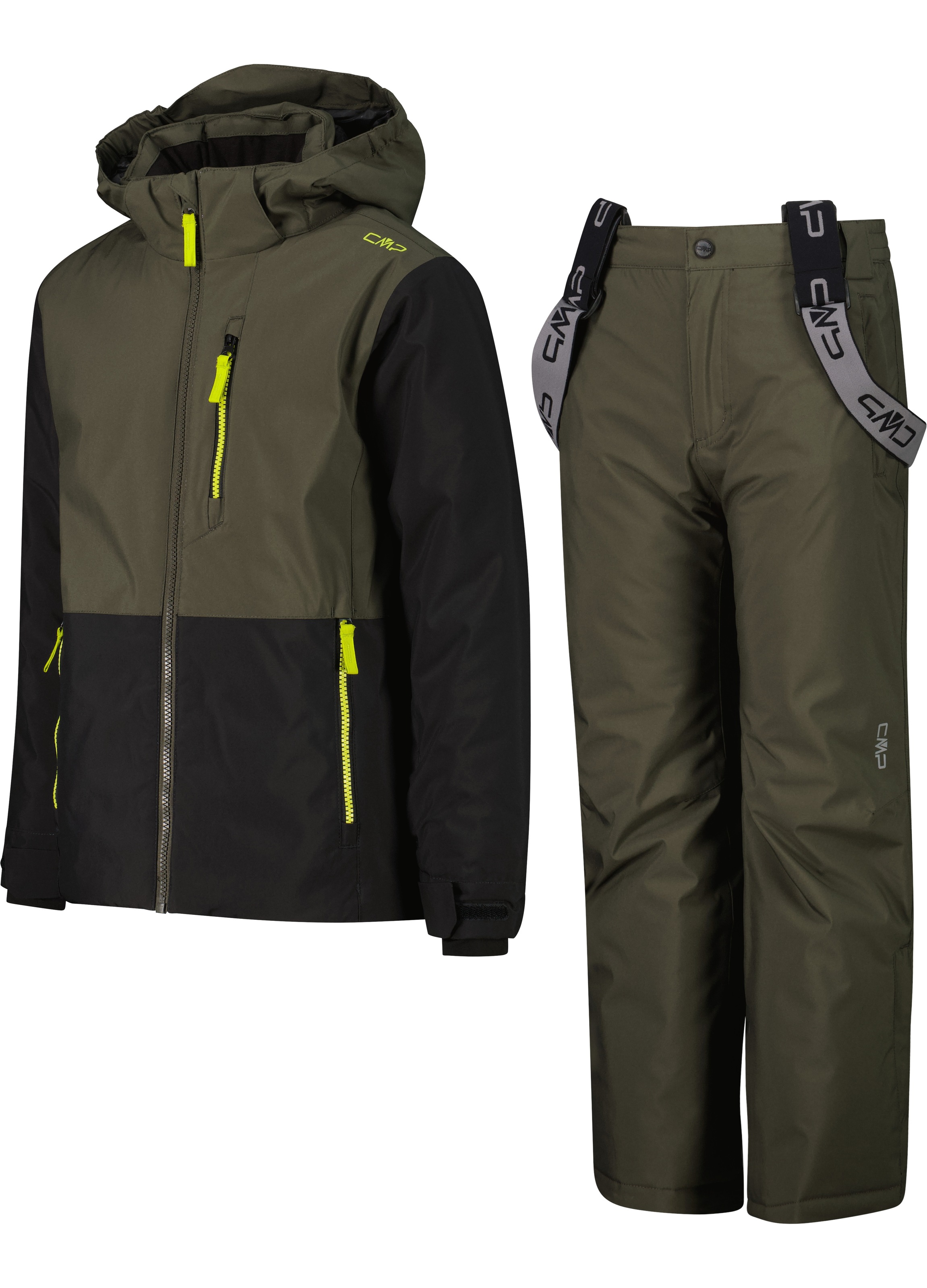 CMP Skianzug »KID SET JACKET AND PANT« 2 für Kinder, zweiteiliges Set aus Jacke und Hose, sportlicher Stil