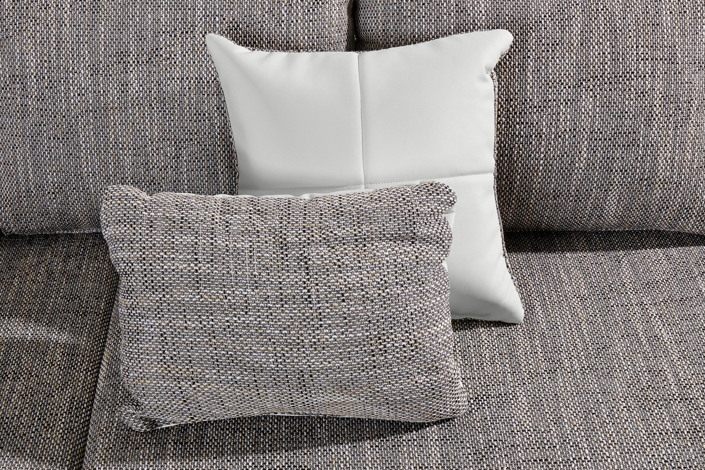 COLLECTION AB Ecksofa »Parma L-Form«, mit Bettfunktion und Federkern