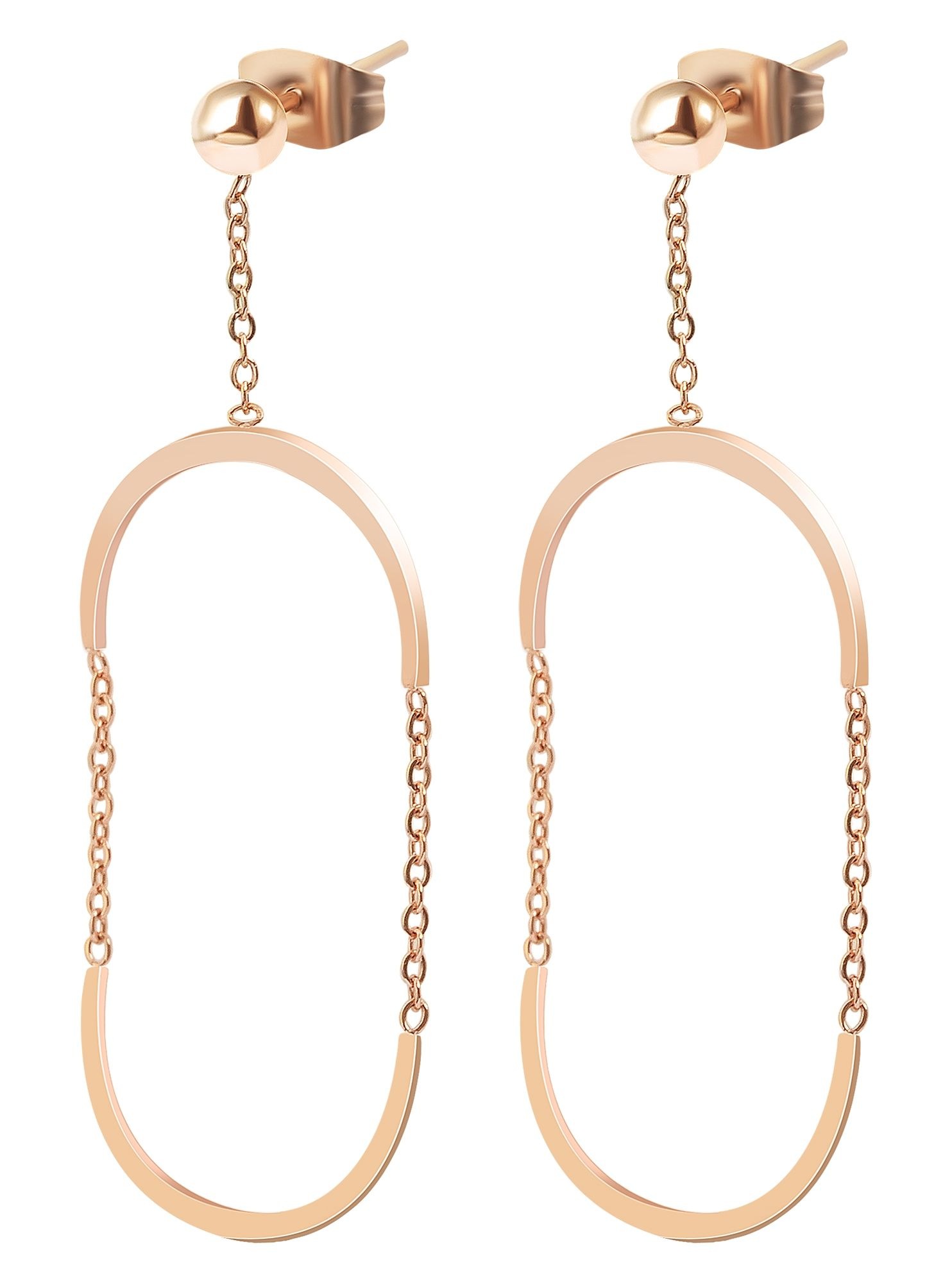 Adelia´s Paar Ohrhänger »Damen Ohrringe aus Edelstahl«