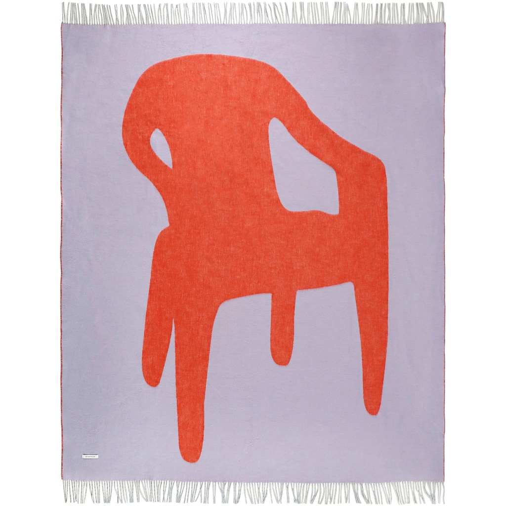 TOM TAILOR HOME Plaid »Monoblock chair Bings«, Künstlerkollektion