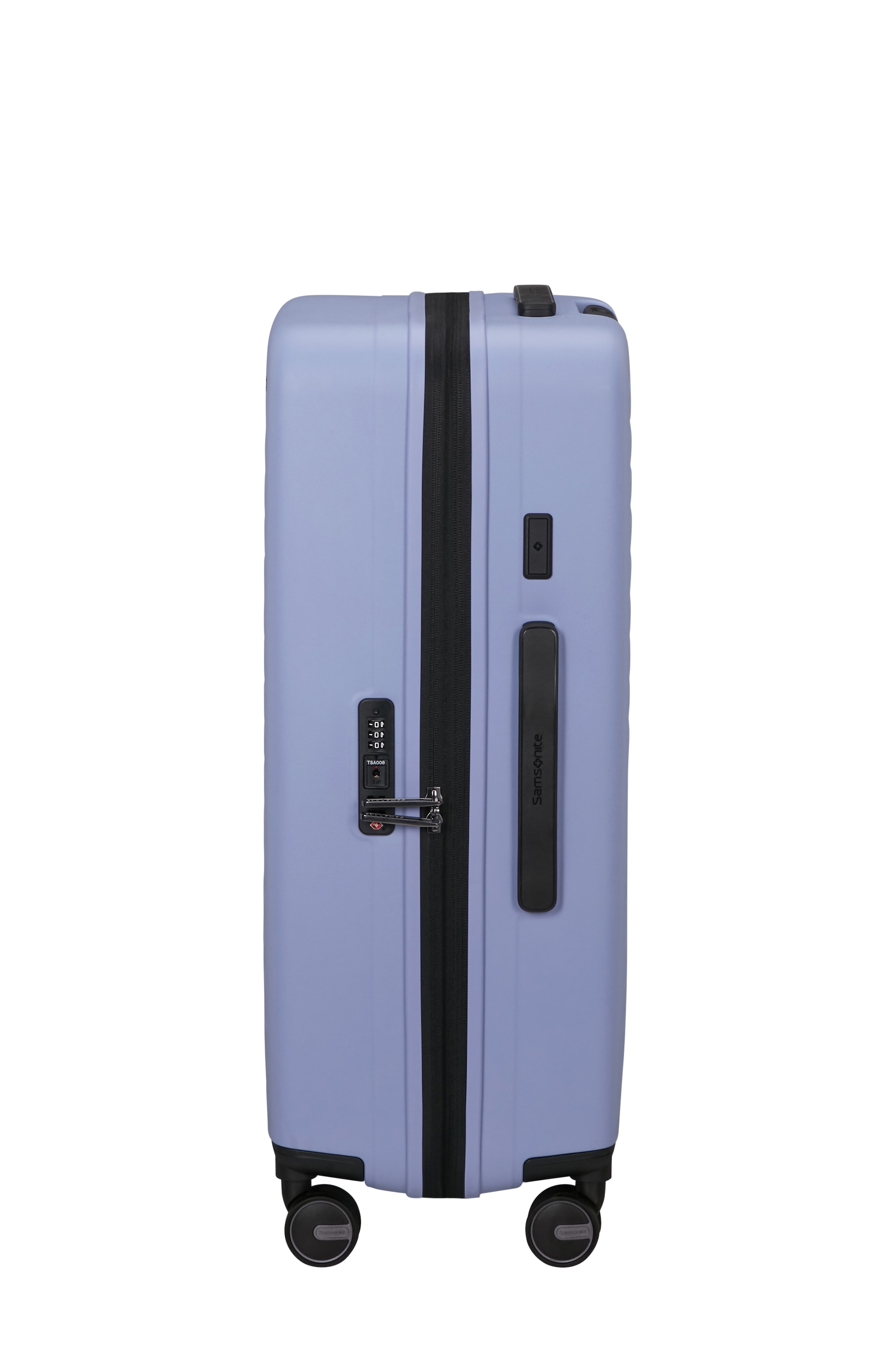Samsonite Hartschalen-Trolley »RESTACKD« 71 l 4 Rollen mit fester Trennwand und verstellbaren Packgurten