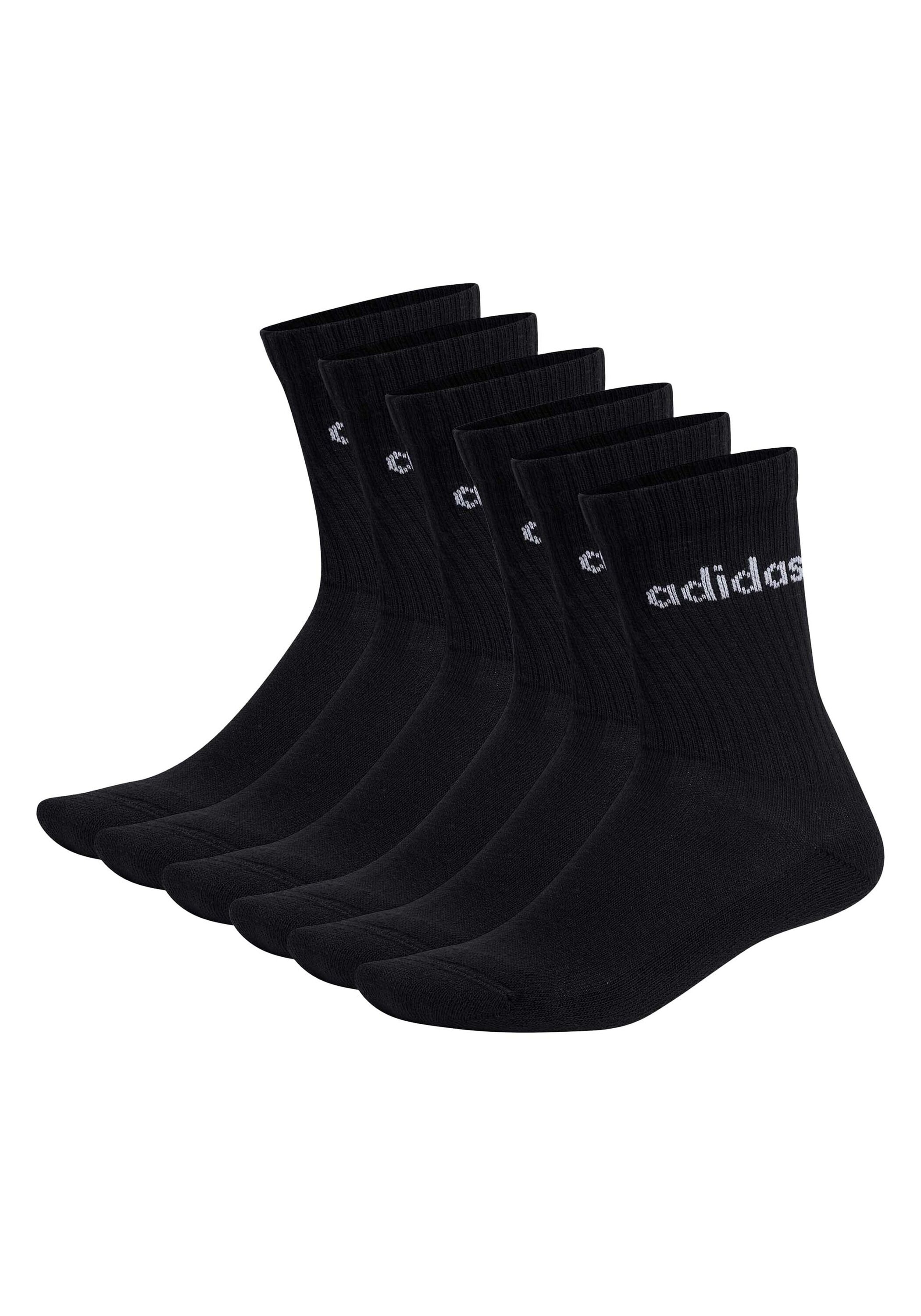 adidas Originals Kurzsocken »Socken Linear Crew Cushioned 6er Pack«